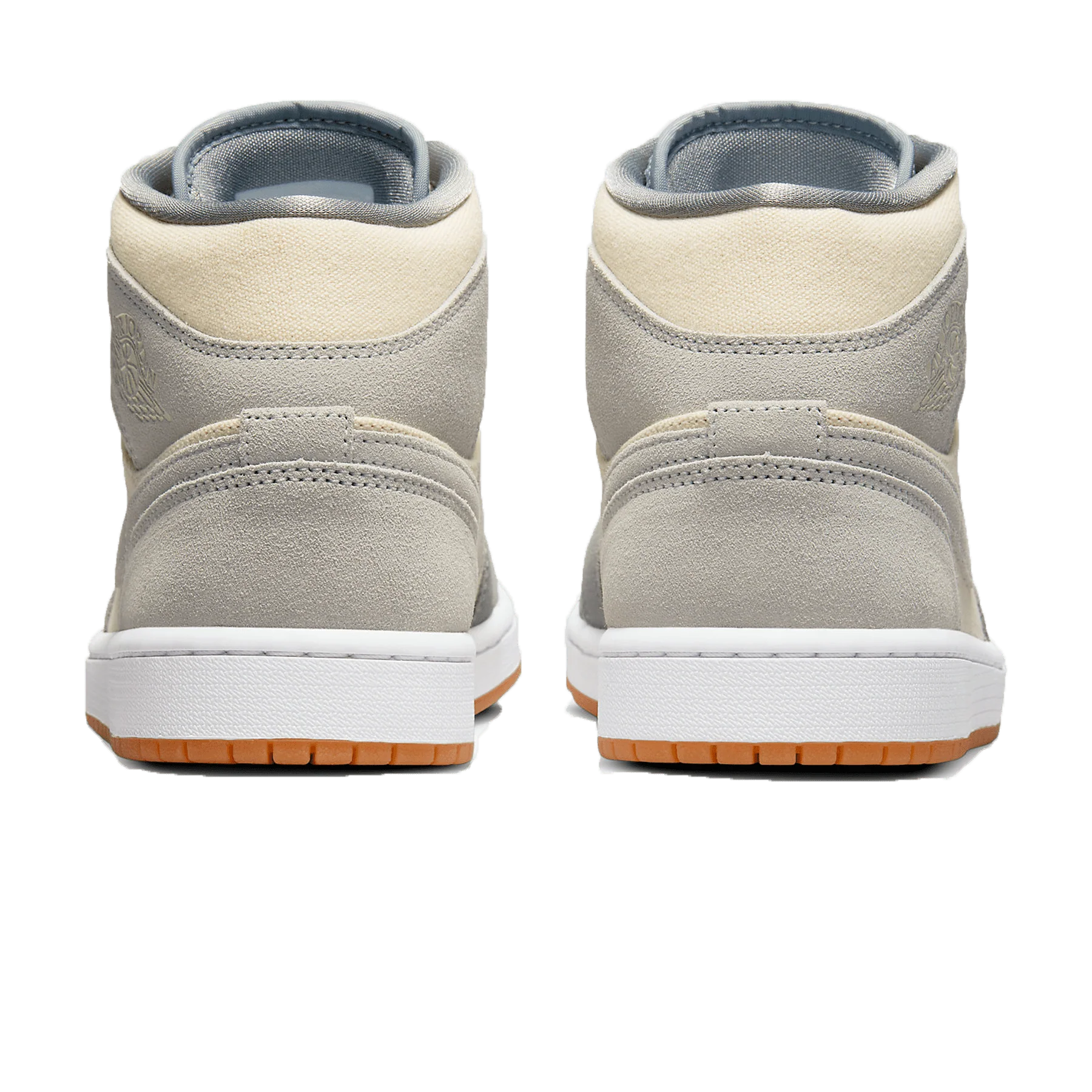Air Jordan 1 Mid Coconut Milk Particle Grey - Image 3