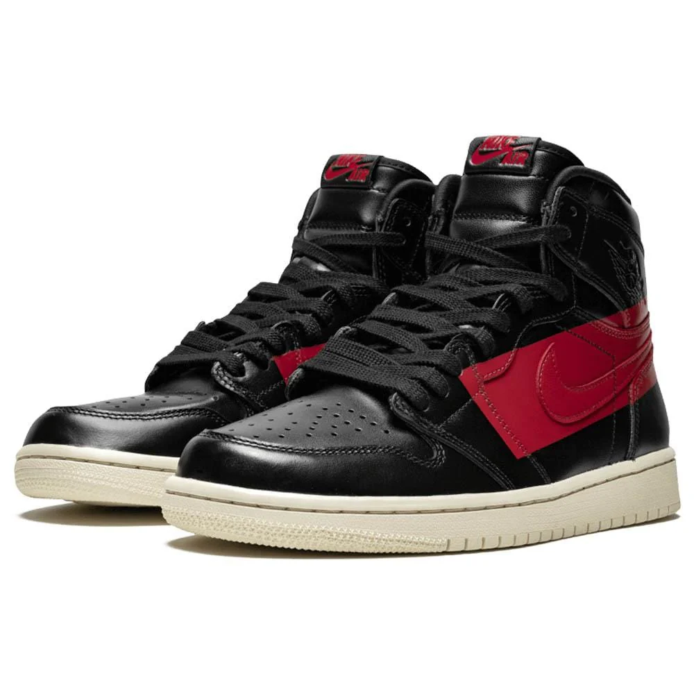 Air Jordan 1 Defiant Black Red - Image 2
