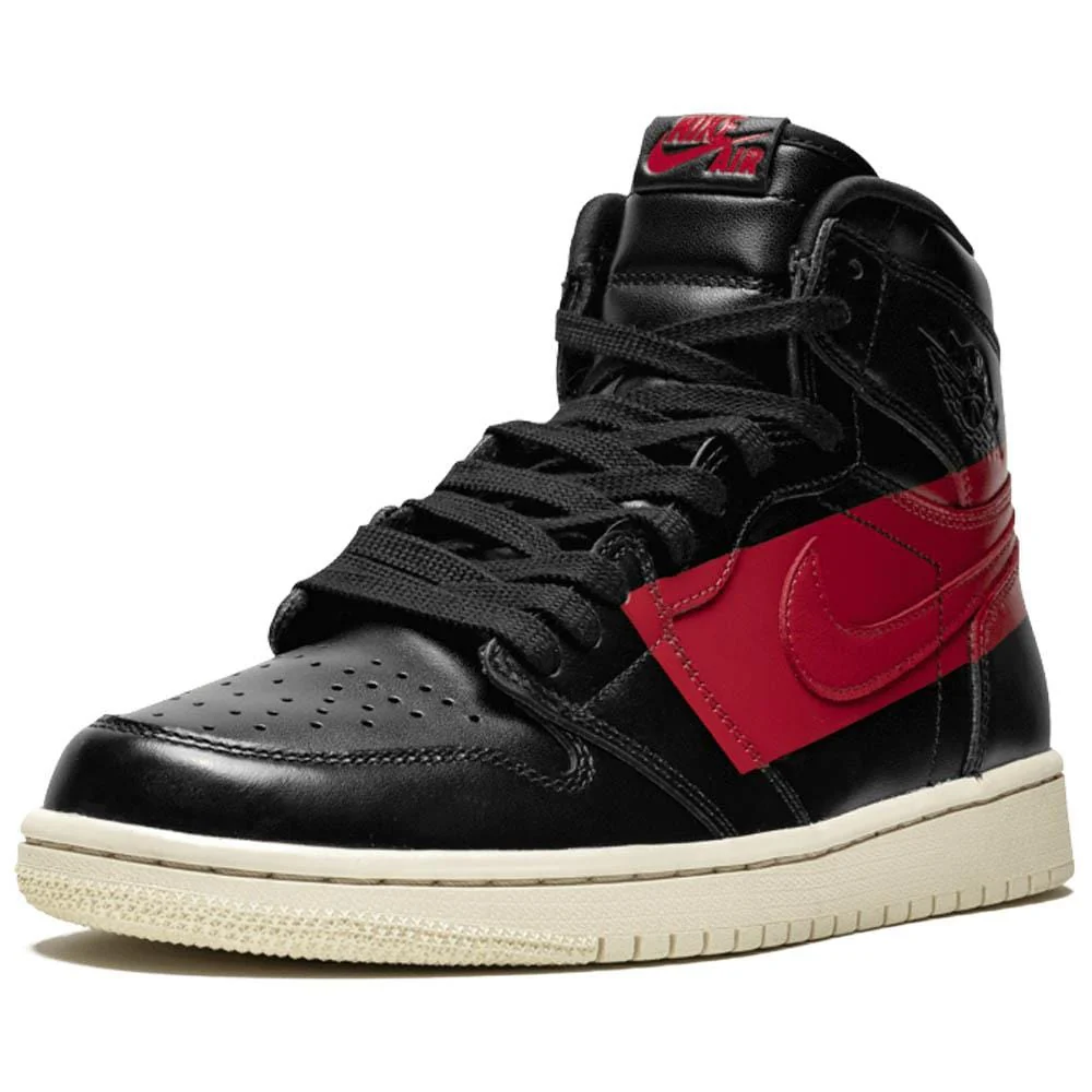 Air Jordan 1 Defiant Black Red - Image 4