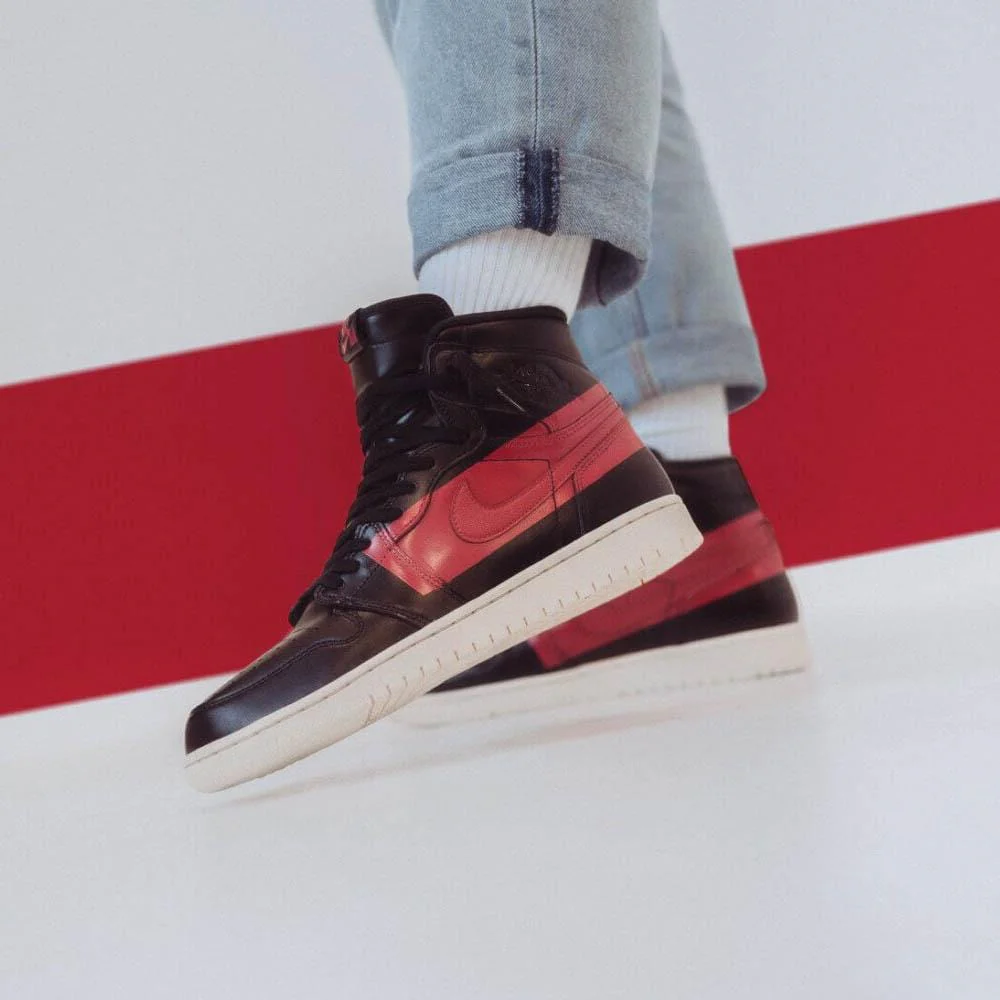 Air Jordan 1 Defiant Black Red - Image 7