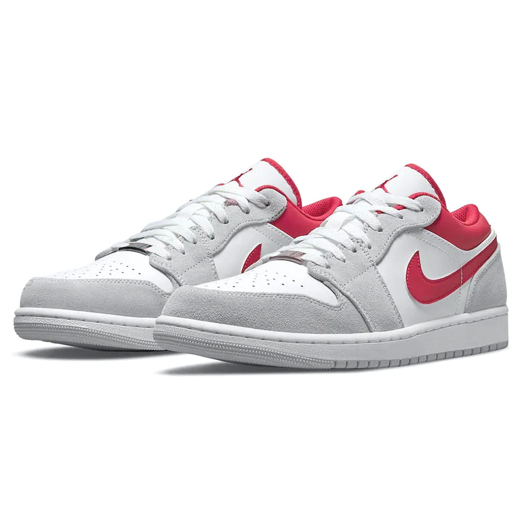Air Jordan 1 Low SE 'Light Smoke Grey Gym Red' - Image 2