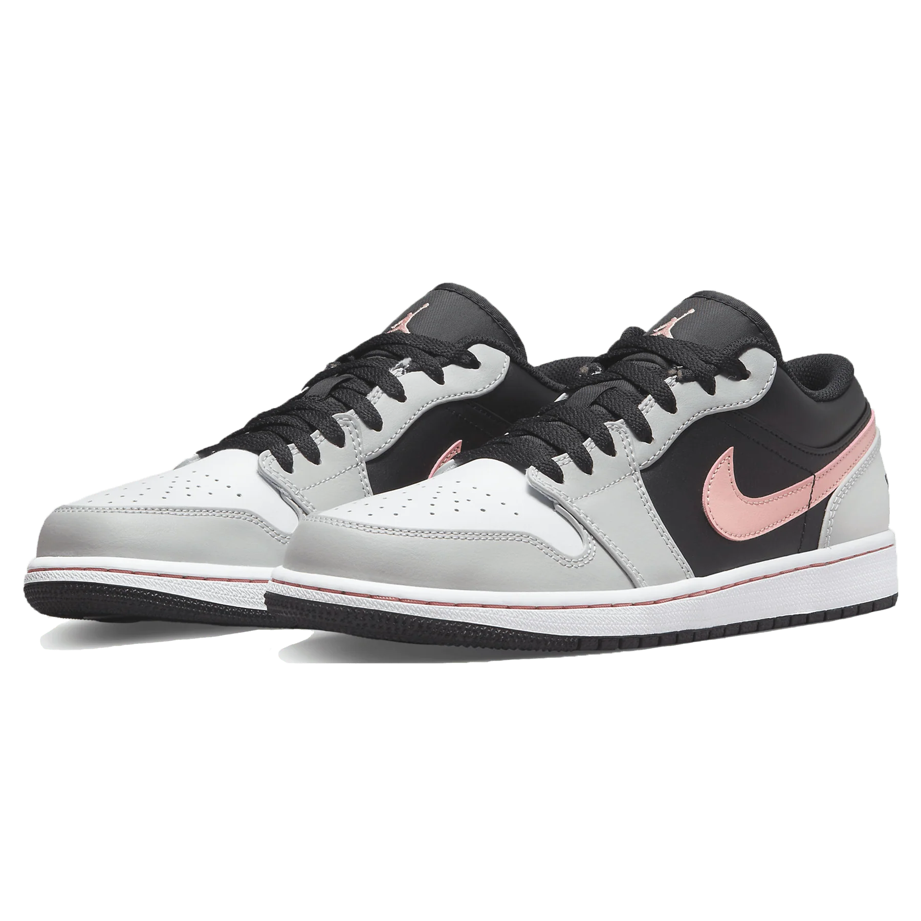 Air Jordan 1 Low 'Black Grey Pink' - Image 2