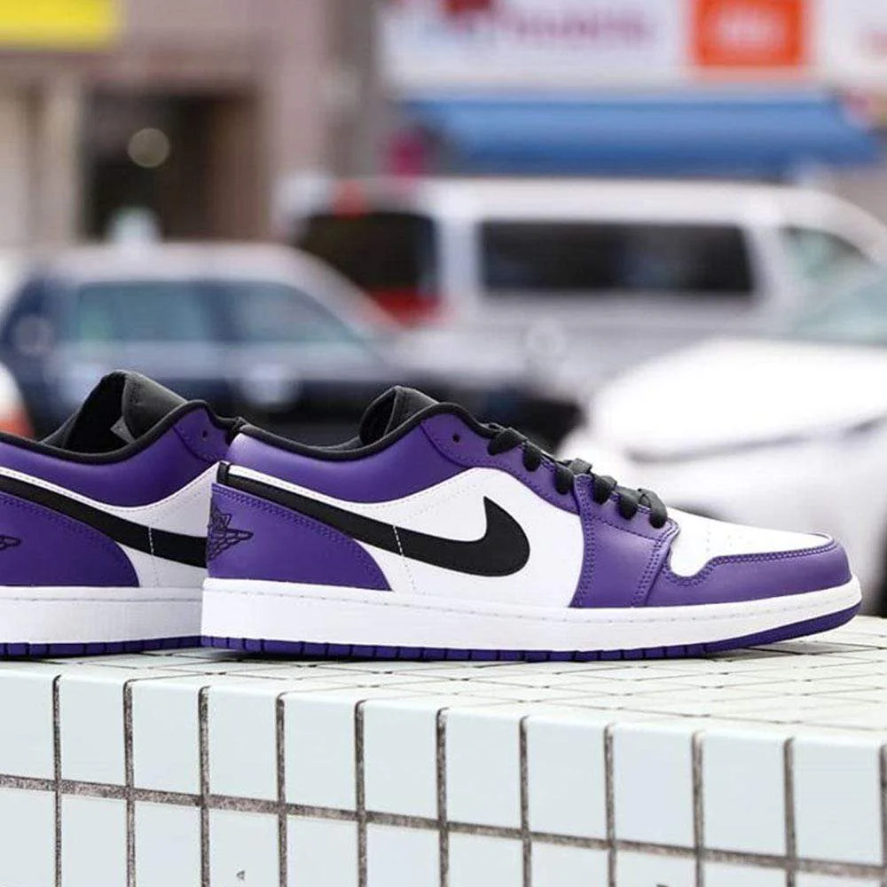 Air Jordan 1 Low 'Court Purple' 2020 - Image 6