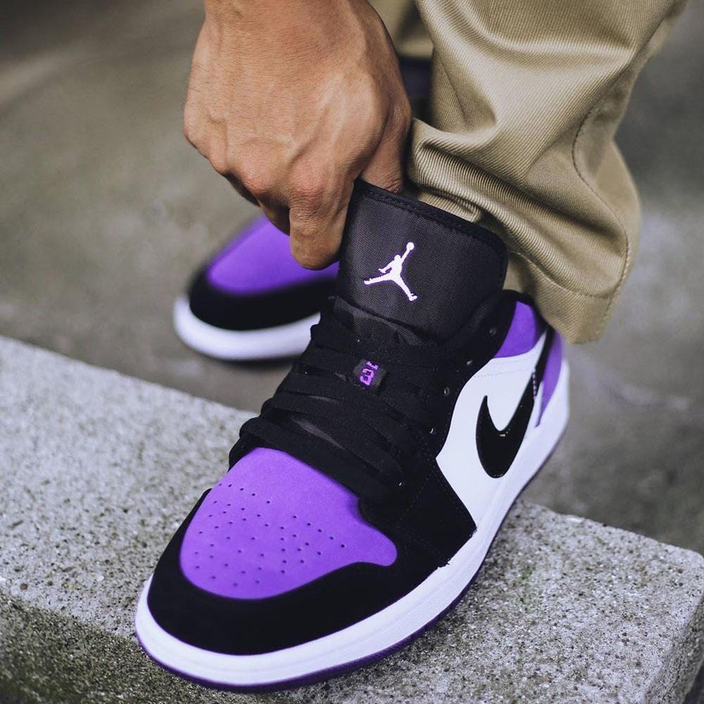 Air Jordan 1 Low 'Court Purple' 2019 - Image 7
