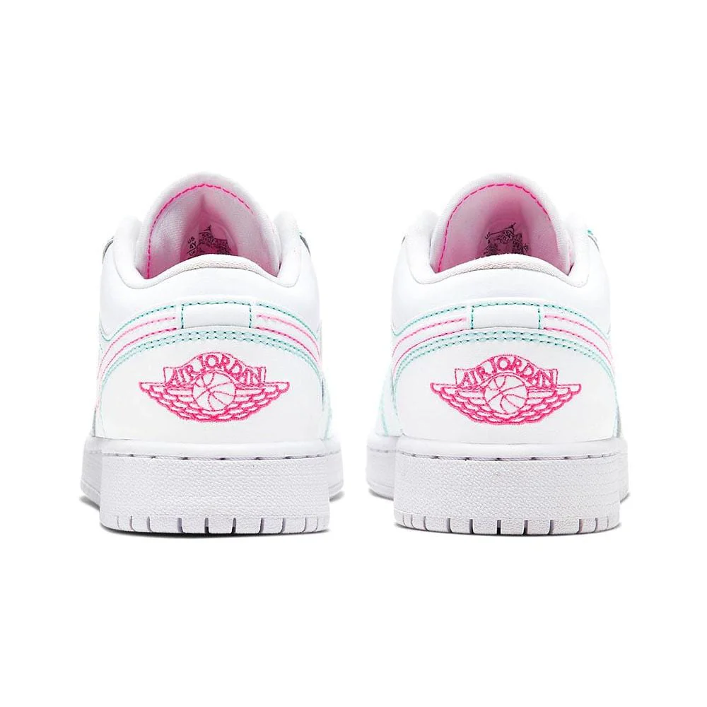Air Jordan 1 Low GS 'Aurora Green' - Image 4