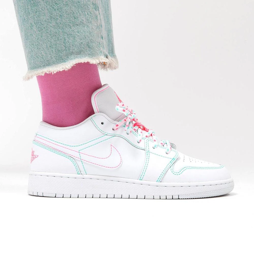 Air Jordan 1 Low GS 'Aurora Green' - Image 6