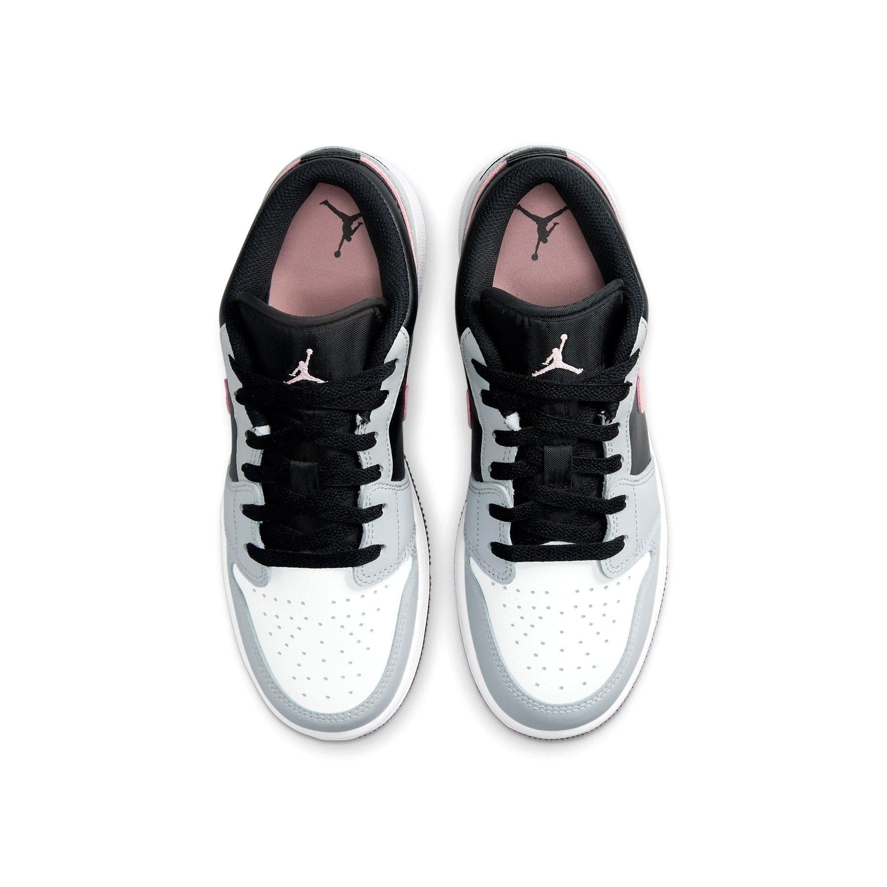 Air Jordan 1 Low GS 'Grey Fog Bleached Coral' - Image 3