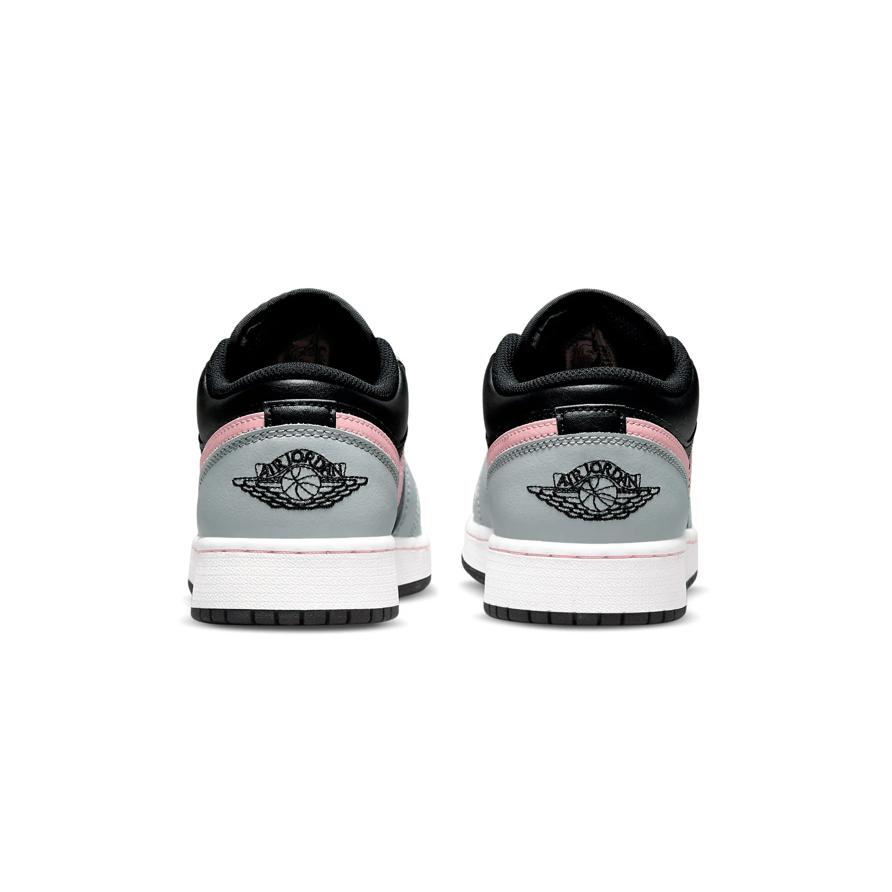 Air Jordan 1 Low GS 'Grey Fog Bleached Coral' - Image 4