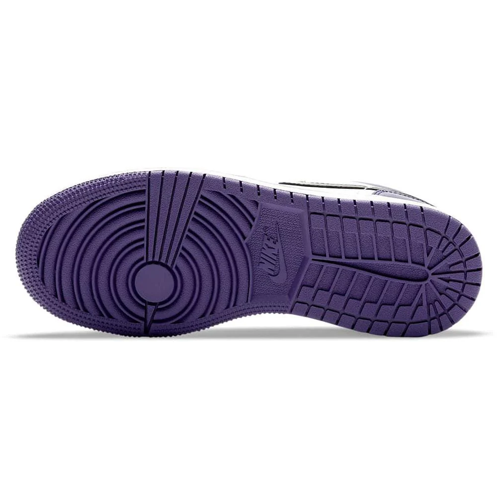 Air Jordan 1 Low GS "Court Purple White" - Image 5