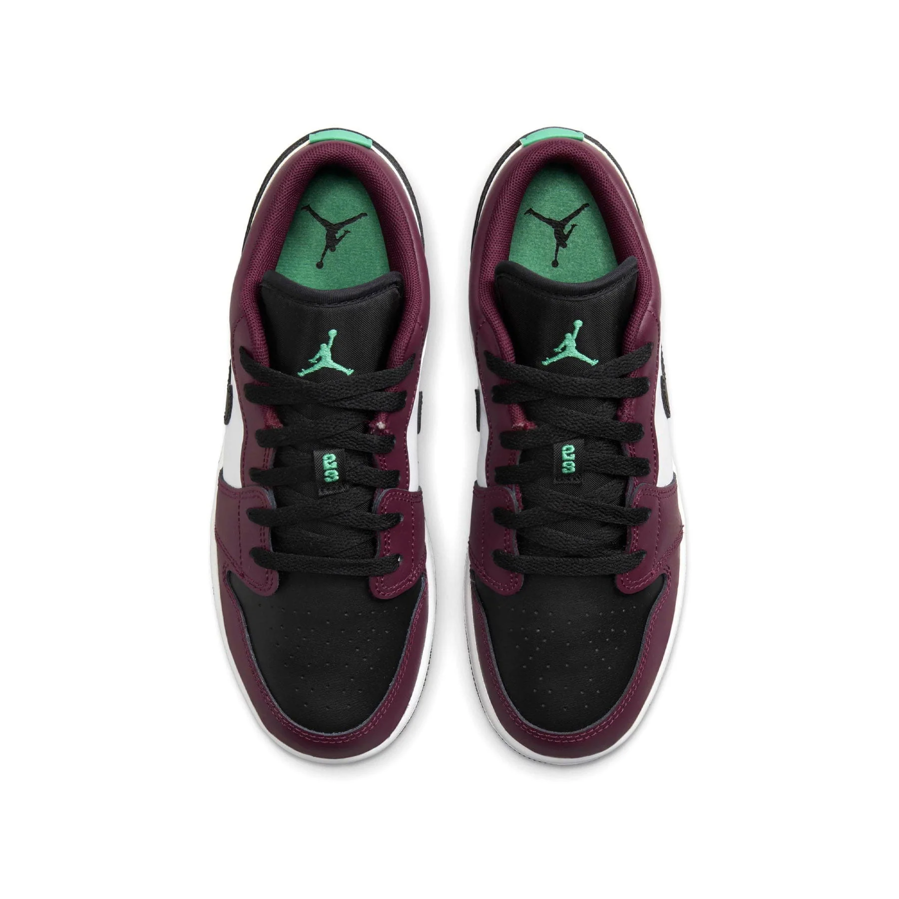 Air Jordan 1 Low GS 'Dark Beetroot Roma Green' - Image 3