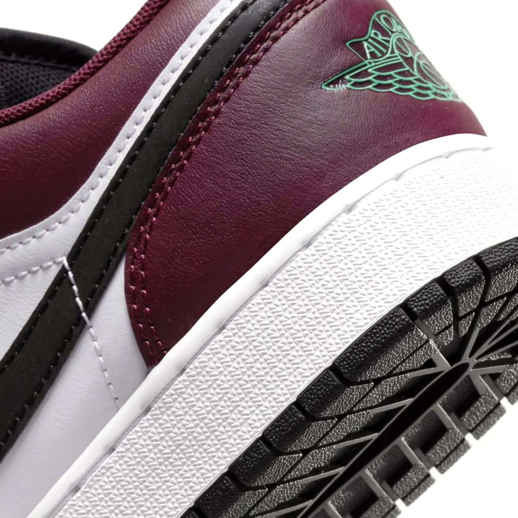Air Jordan 1 Low GS 'Dark Beetroot Roma Green' - Image 7