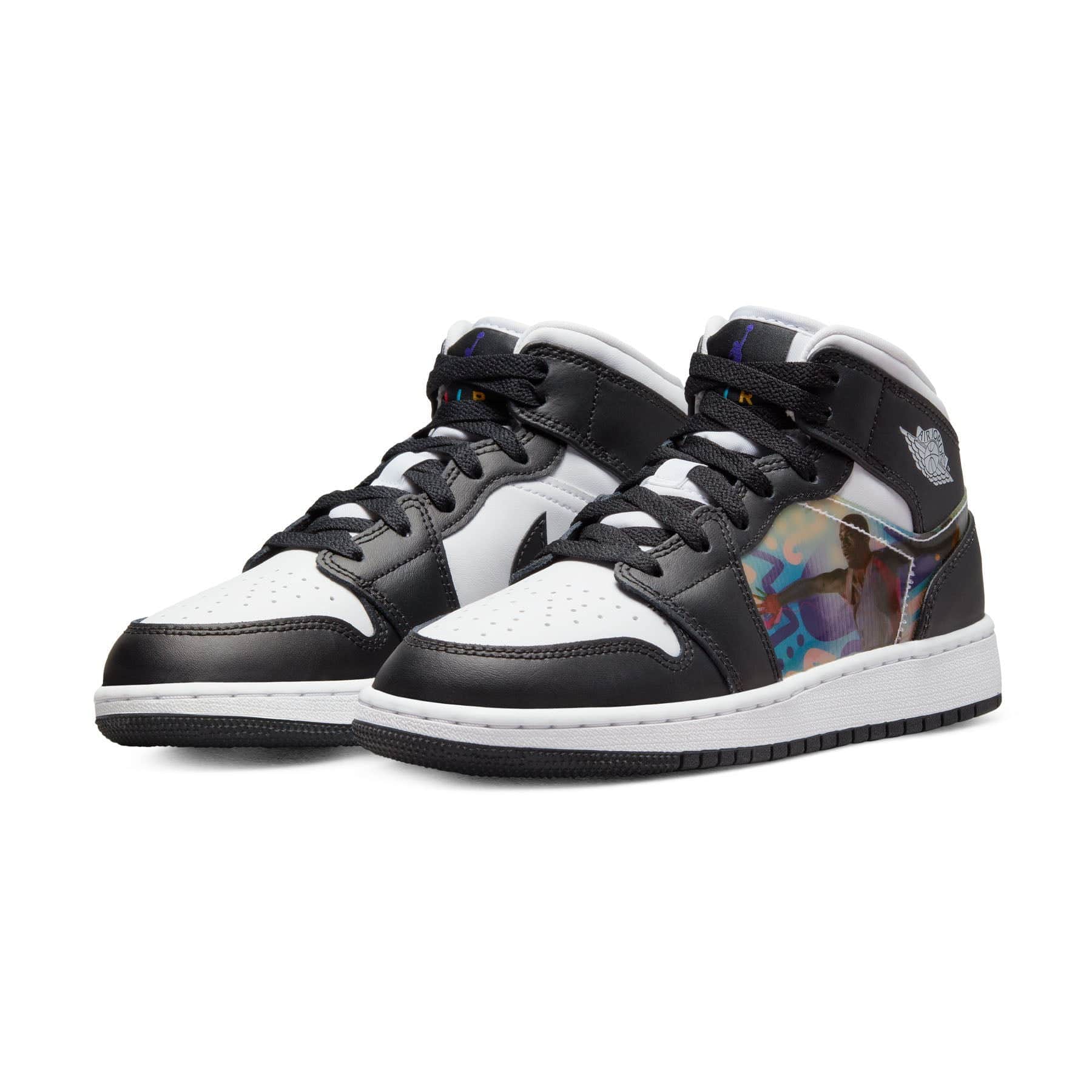 Air Jordan 1 Mid GS 'Hologram' - Image 2