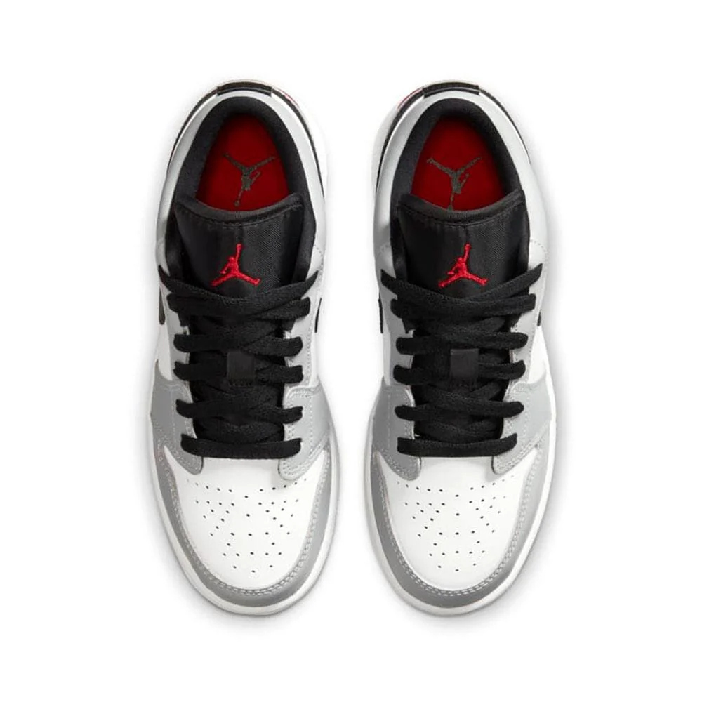 Air Jordan 1 Low GS 'Light Smoke Grey' - Image 3