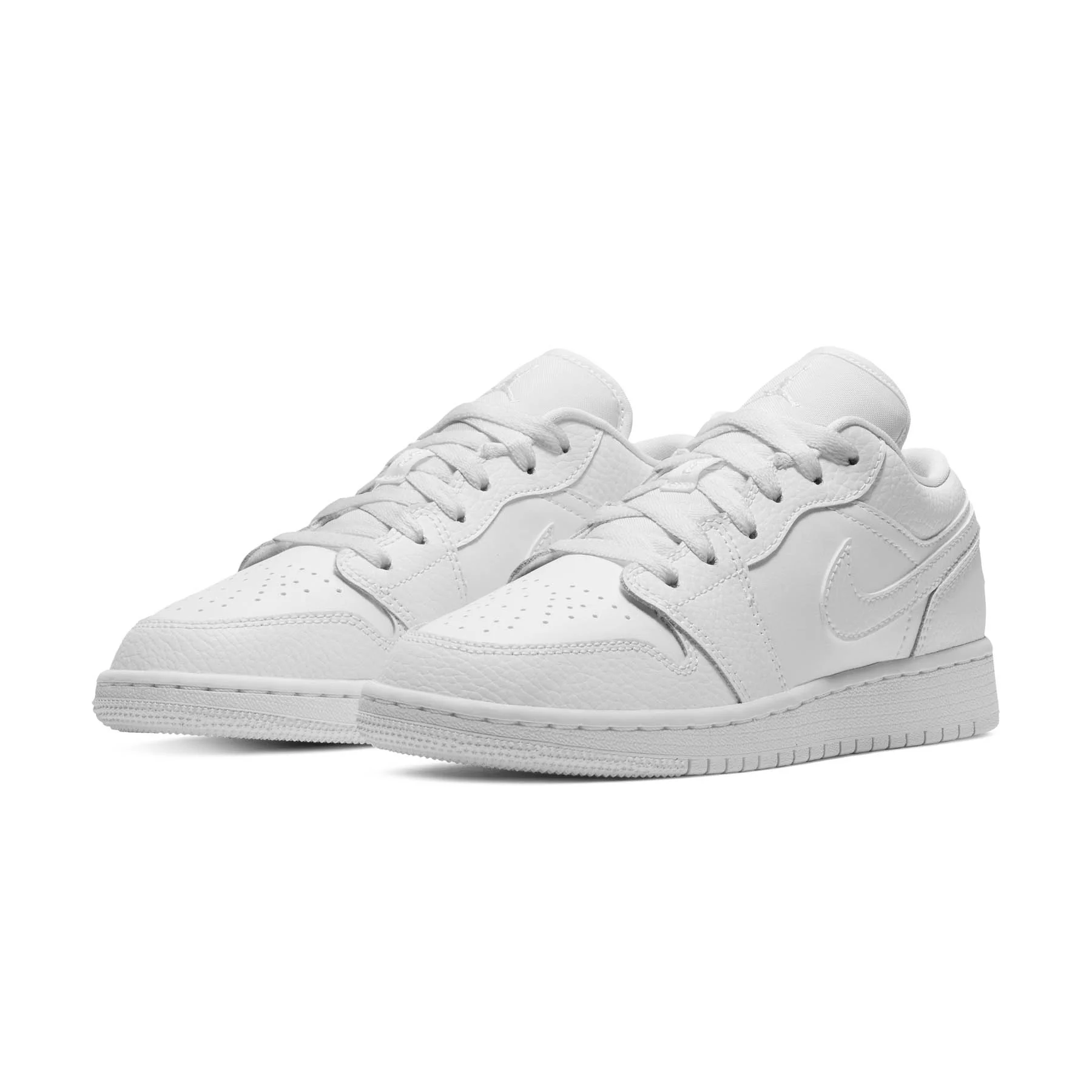 Air Jordan 1 Low GS 'Triple White' - Image 2