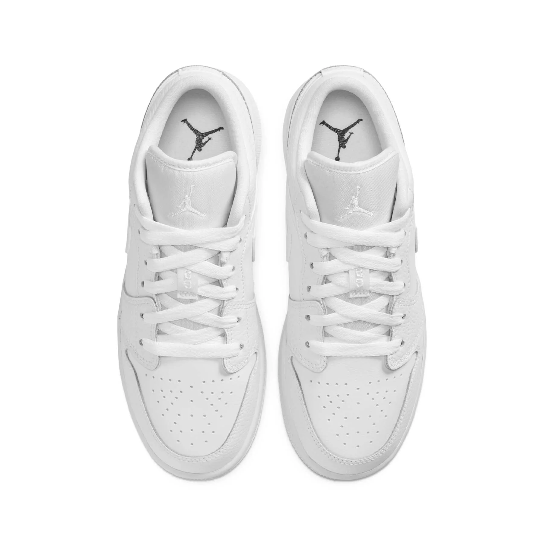 Air Jordan 1 Low GS 'Triple White' - Image 3
