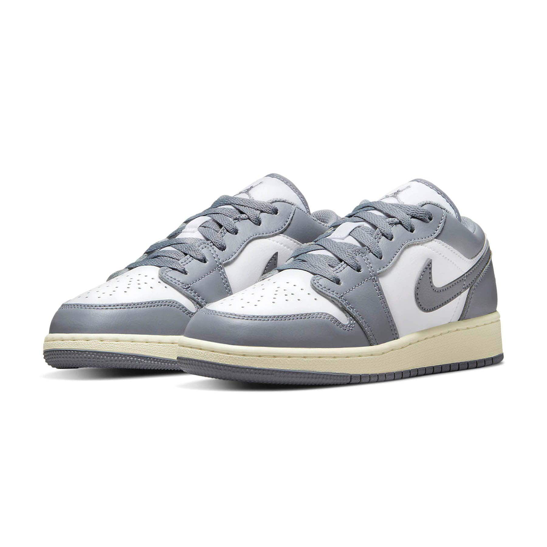 Air Jordan 1 Low GS 'Vintage Grey' - Image 2