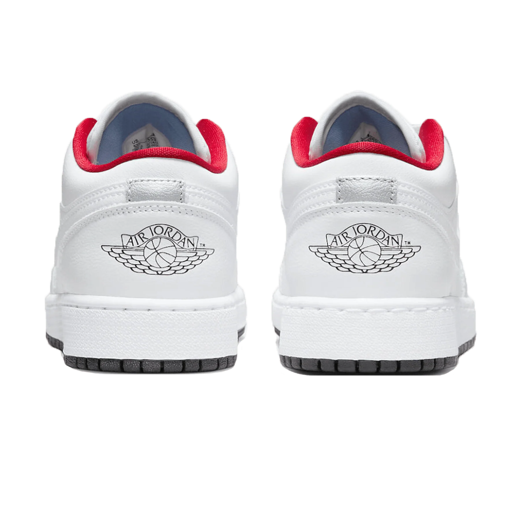 Air Jordan 1 Low GS White Black Infrared - Image 3