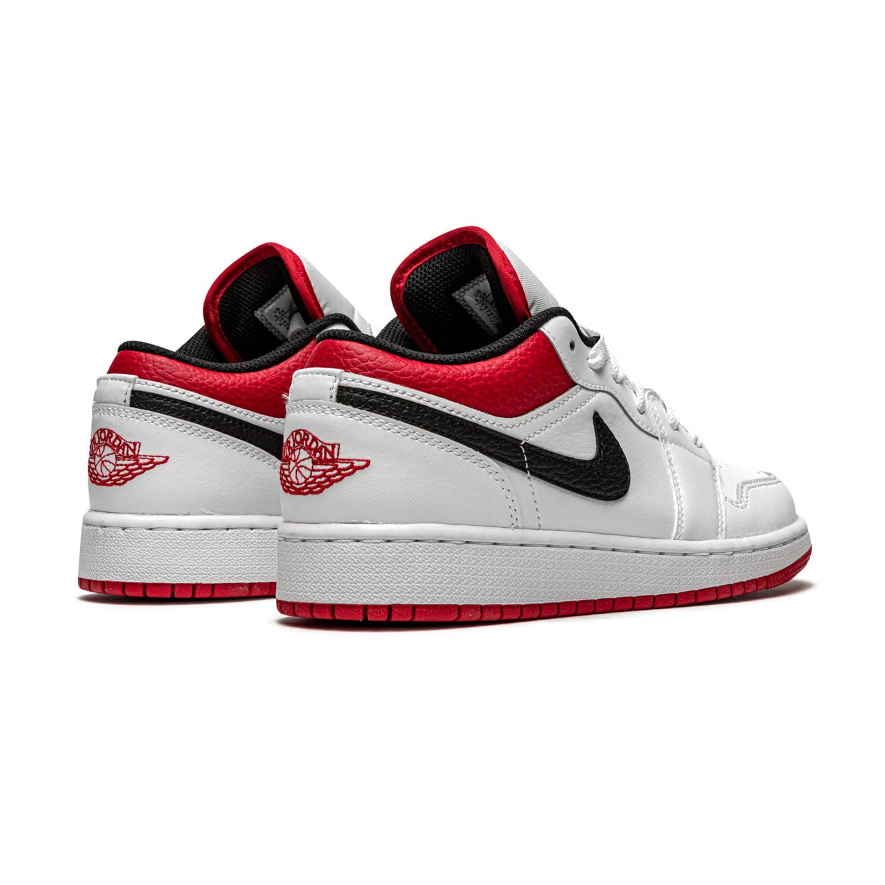 Air Jordan 1 Low GS 'White Gym Red' - Image 3