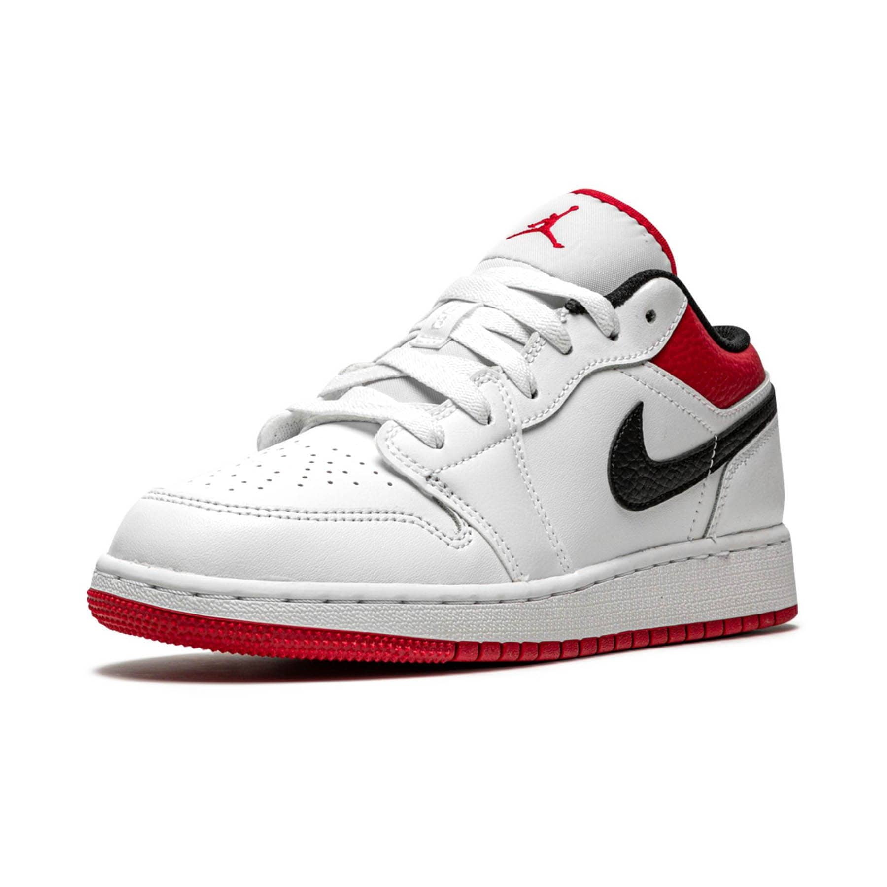 Air Jordan 1 Low GS 'White Gym Red' - Image 4