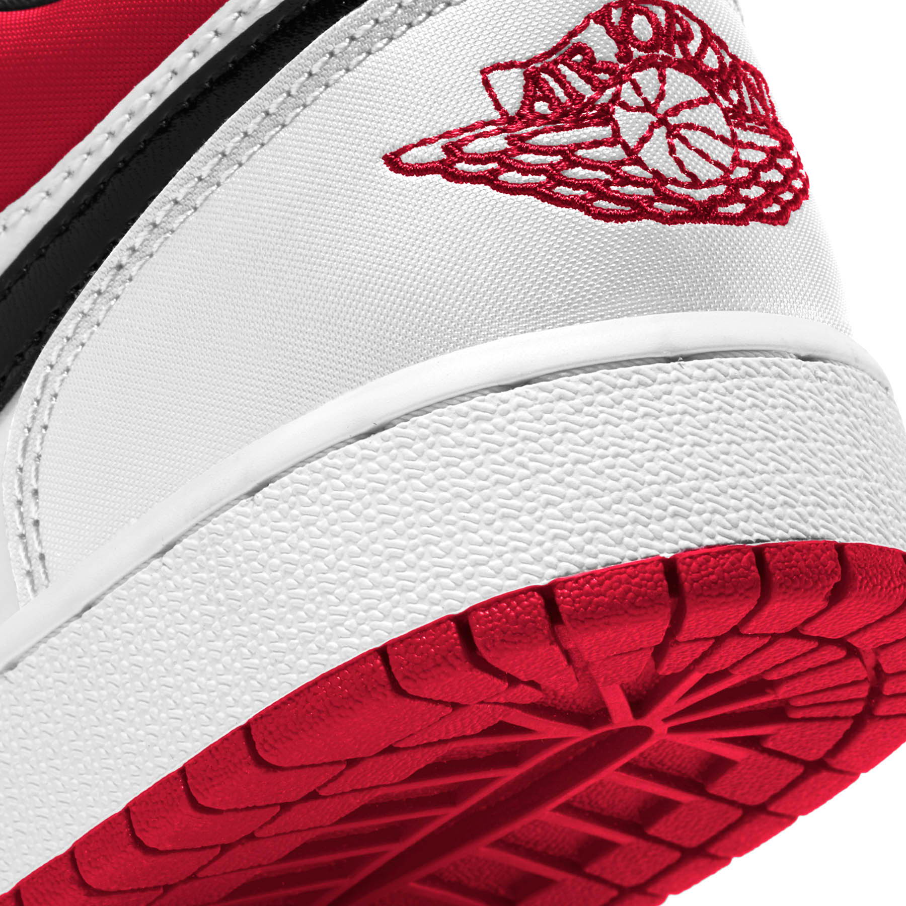 Air Jordan 1 Low GS 'White Gym Red' - Image 6