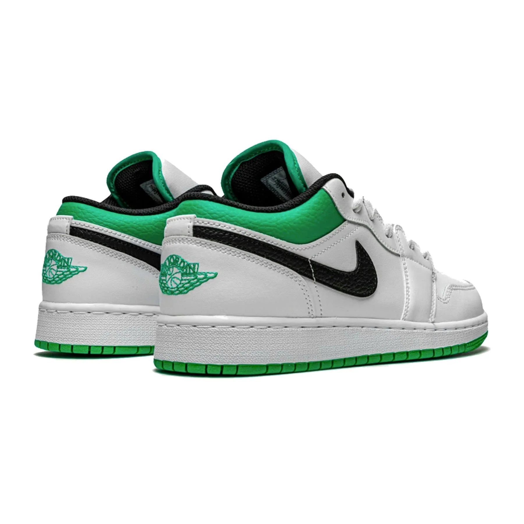 Air Jordan 1 Low GS 'White Lucky Green' - Image 3