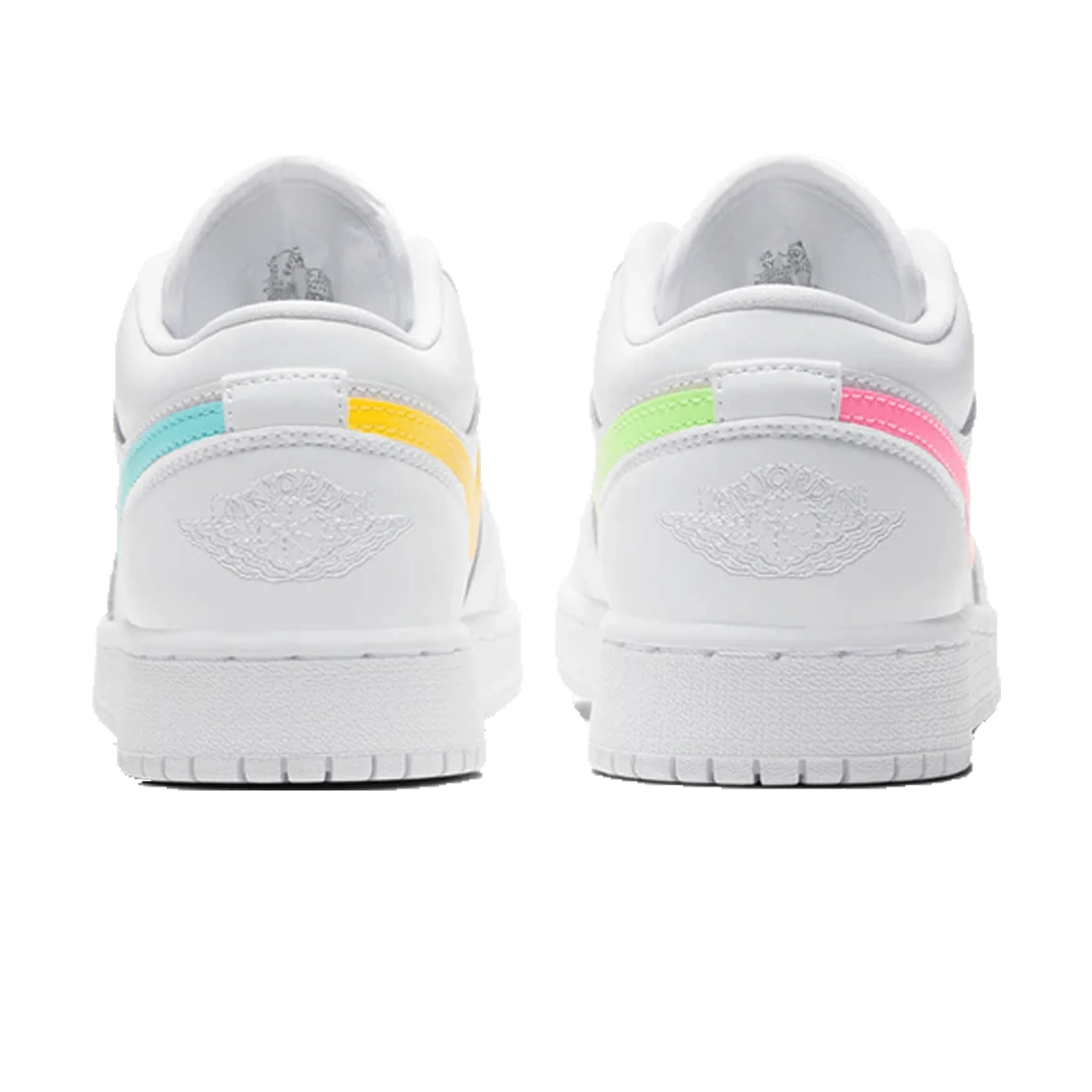Air Jordan 1 Low GS 'White Neon' - Image 3