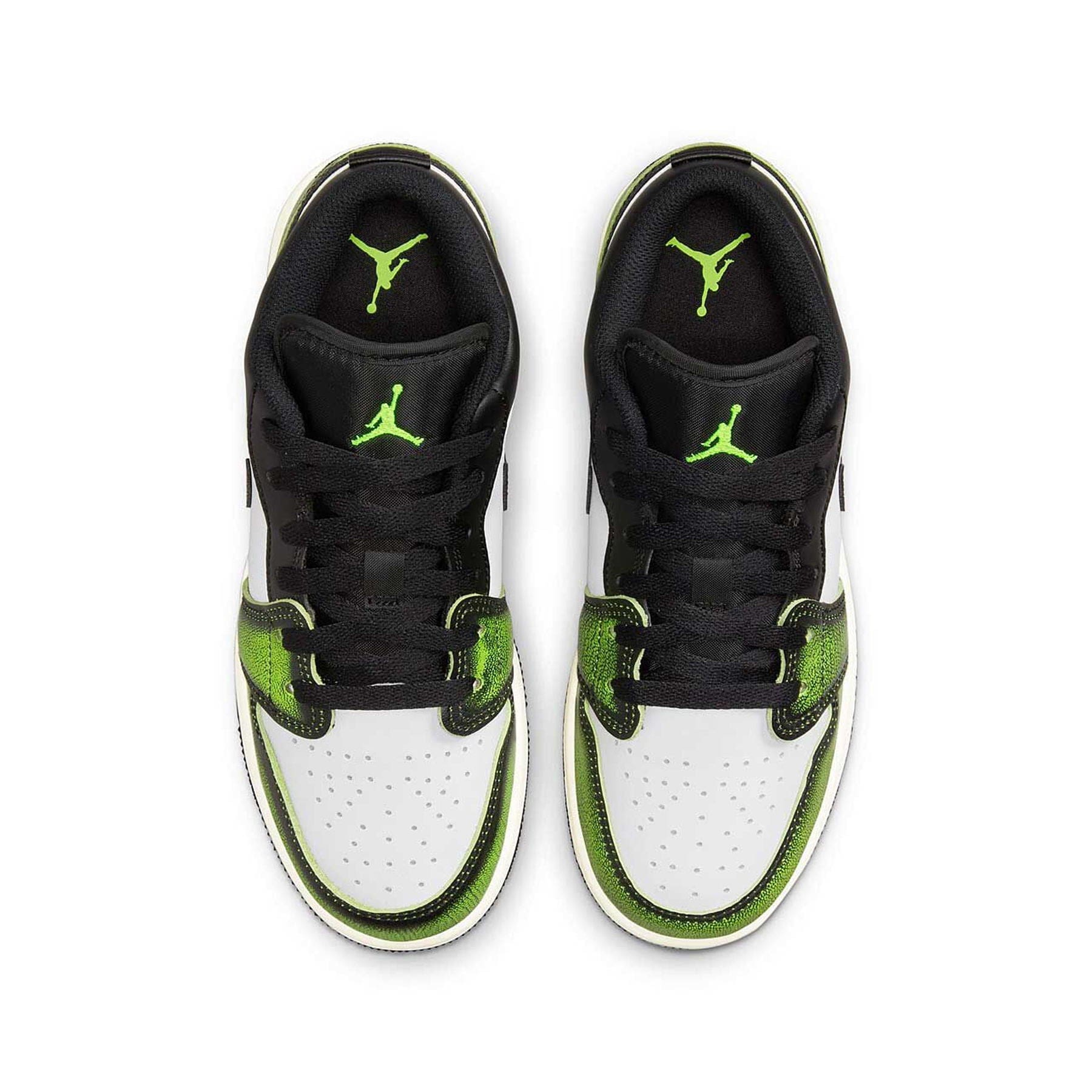 Air Jordan 1 Low SE GS Electric Green - Image 3