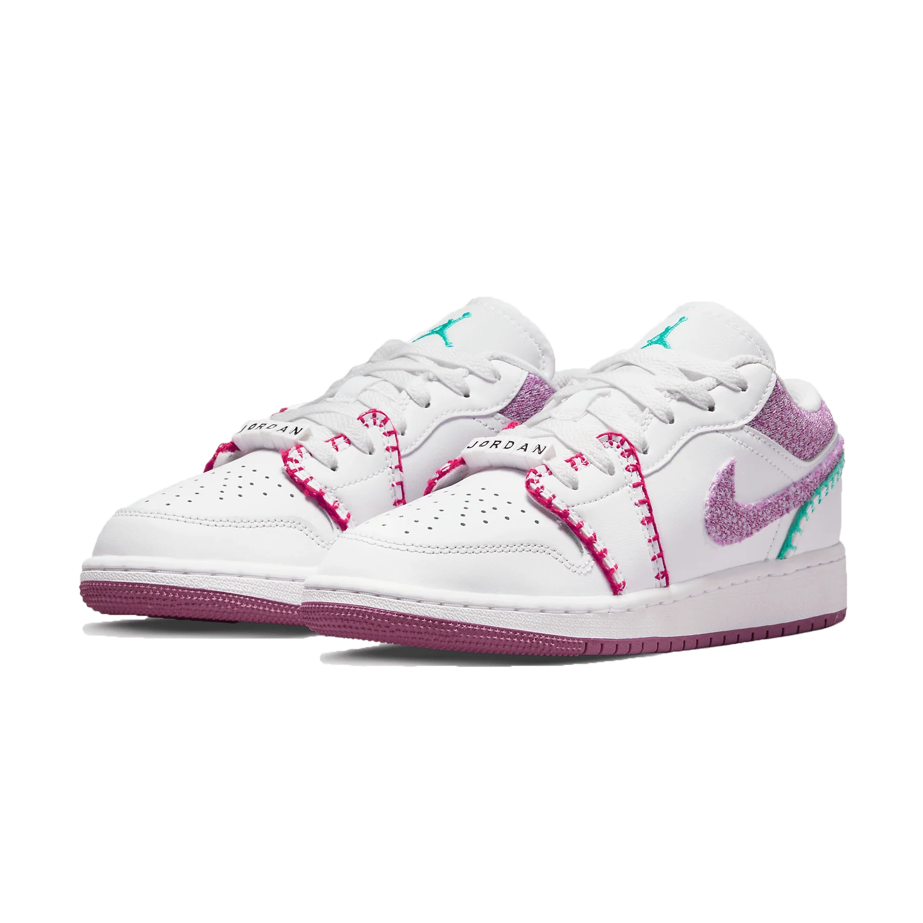 Air Jordan 1 Low SE GS 'Knit' - Image 2