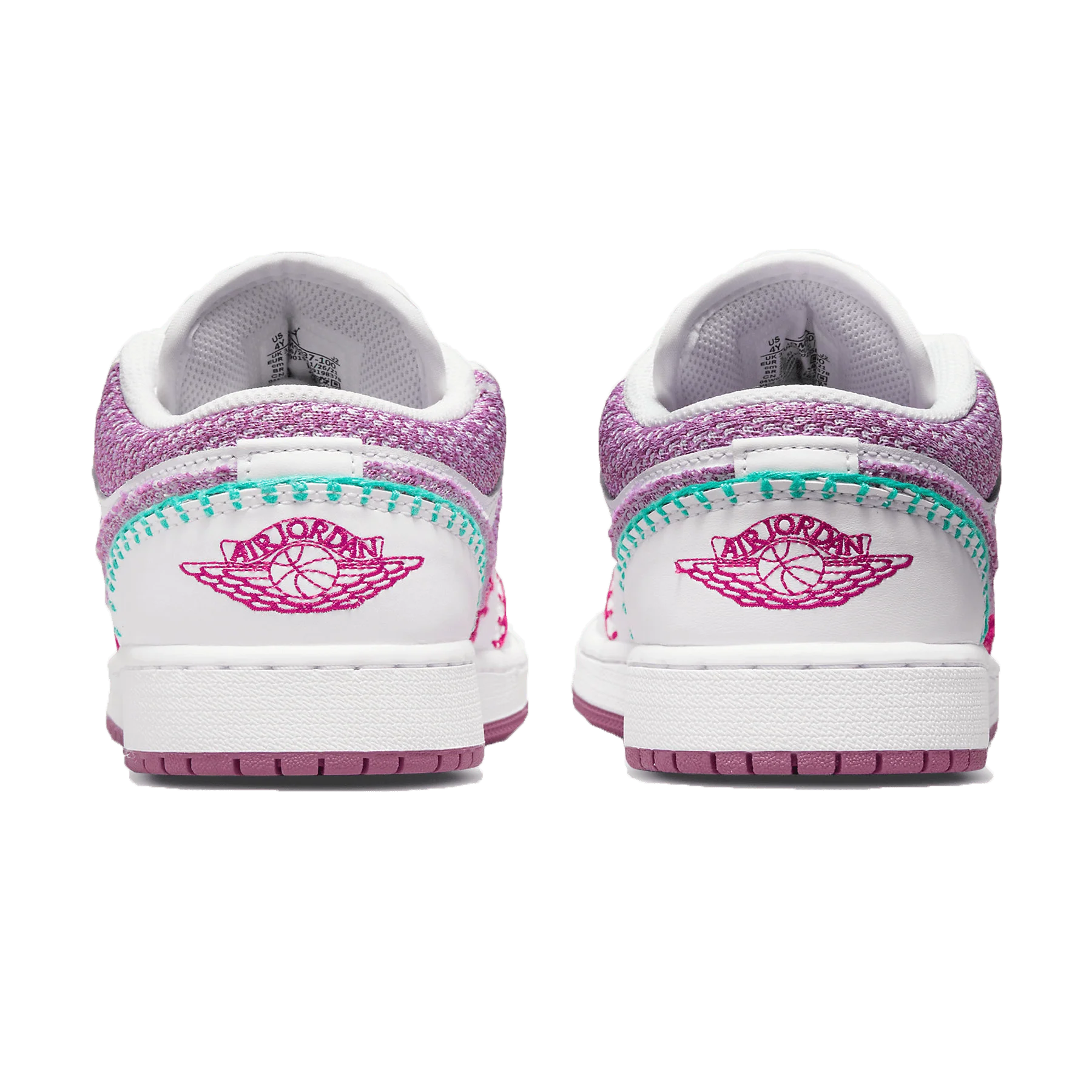 Air Jordan 1 Low SE GS 'Knit' - Image 3