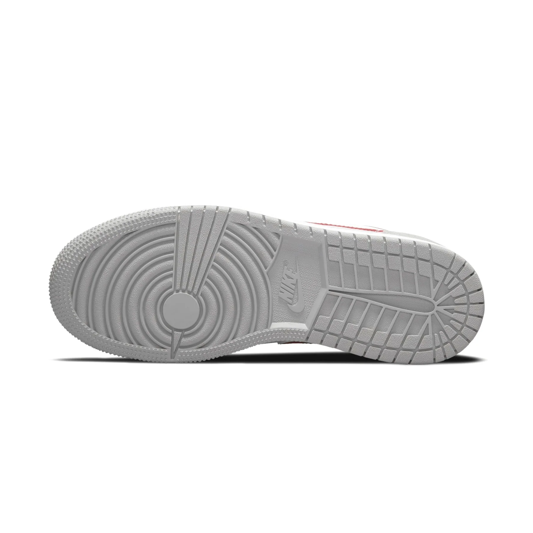 Air Jordan 1 Low SE GS 'Light Smoke Grey Gym Red' - Image 5