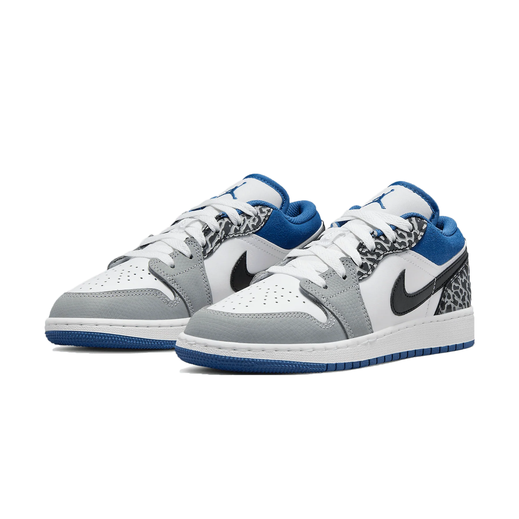 Air Jordan 1 Low SE GS 'True Blue' - Image 2