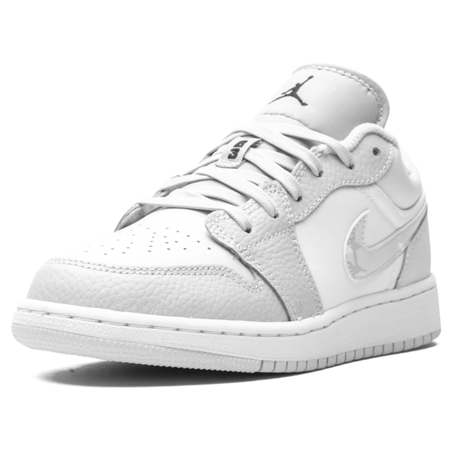 Air Jordan 1 Low SE GS 'White Camo' - Image 4