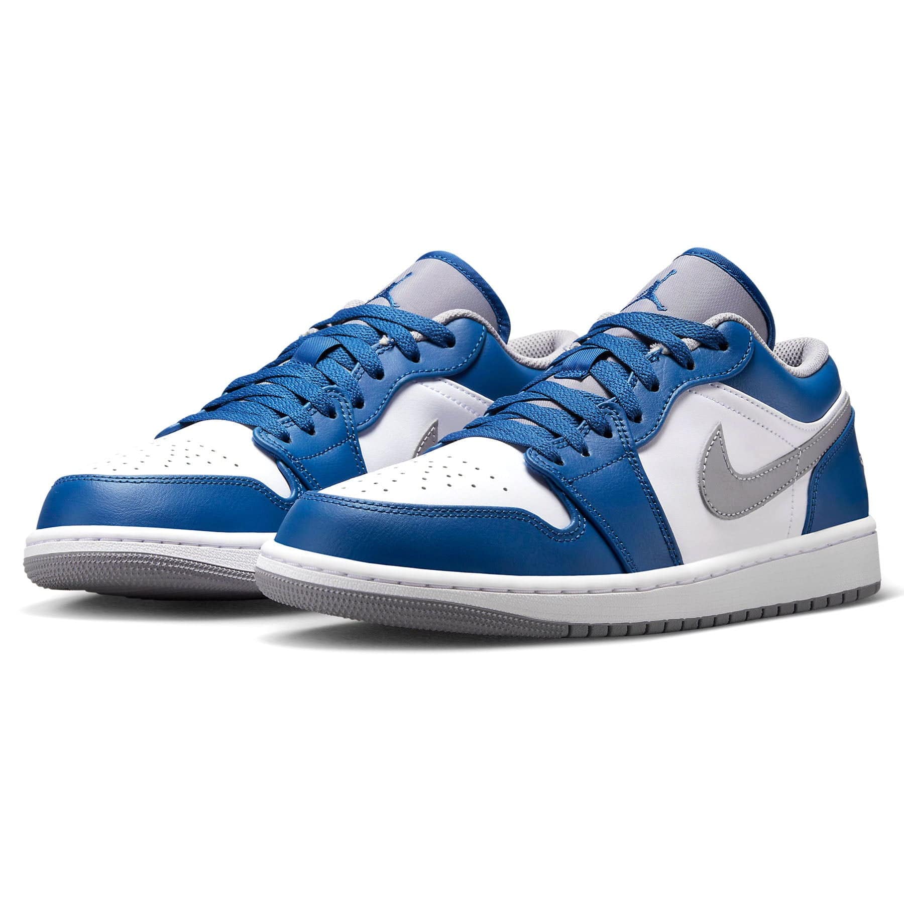 Air Jordan 1 Low 'True Blue Cement' - Image 2