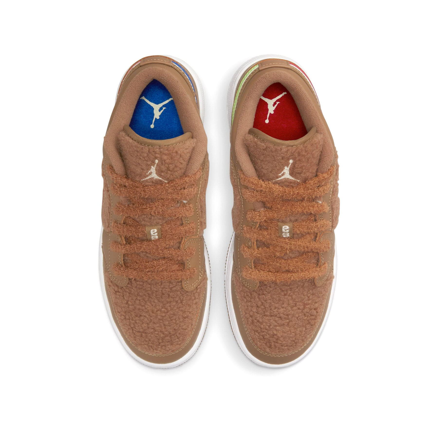 Air Jordan 1 Low Utility GS 'Teddy Bear' - Image 3