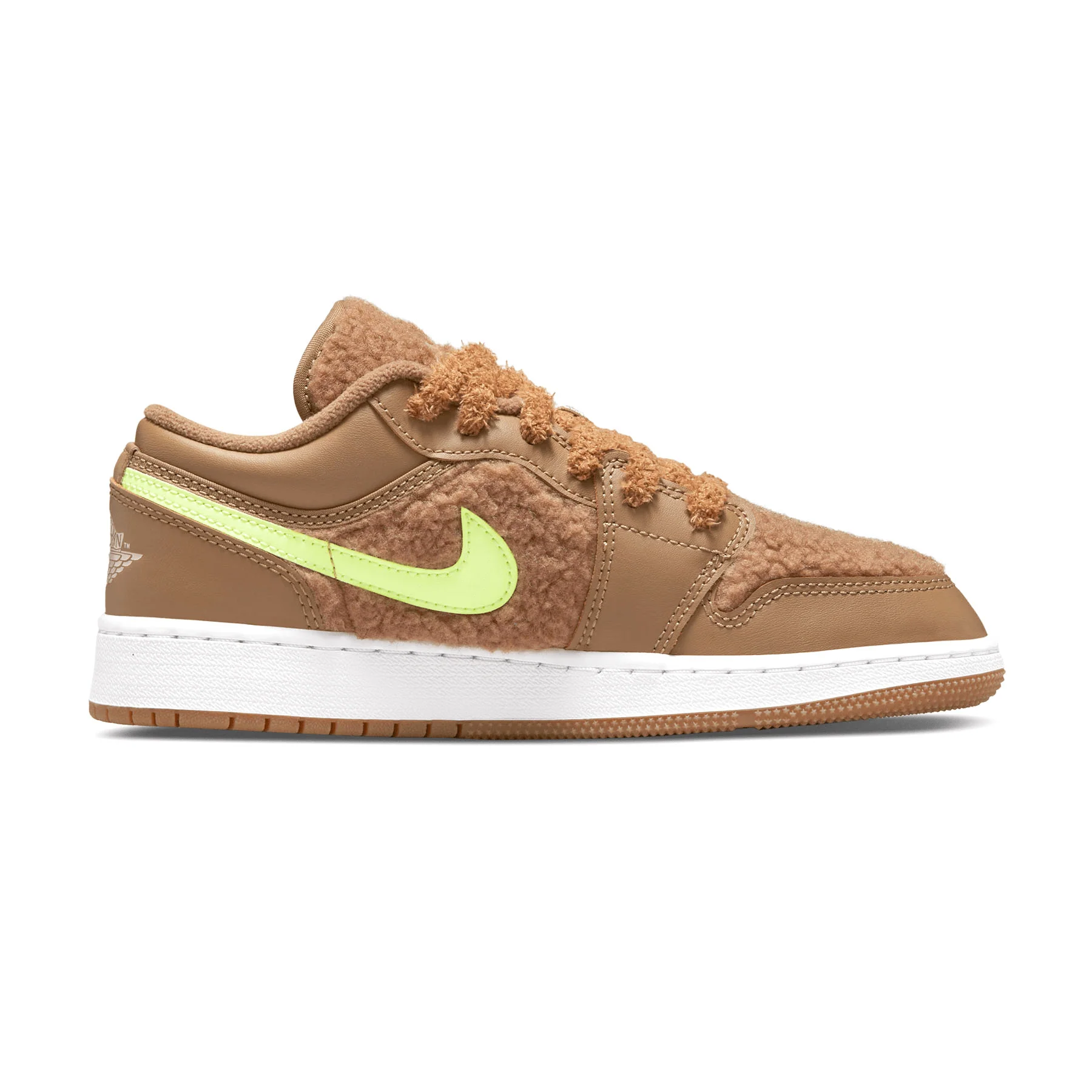 Air Jordan 1 Low Utility GS 'Teddy Bear' - Image 5