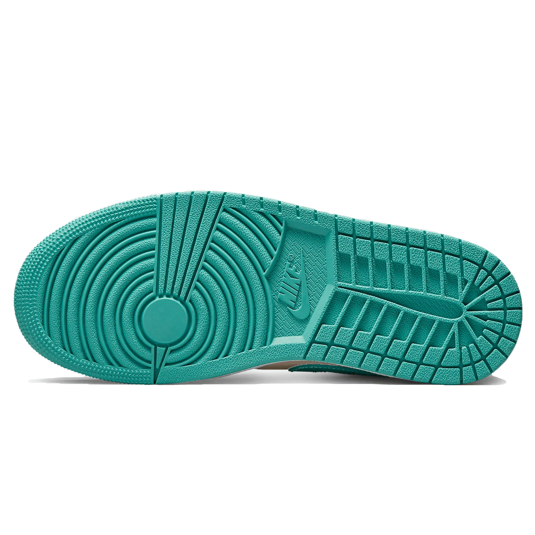 Air Jordan 1 Low Wmns 'Tropical Teal Sandy Beige' - Image 4