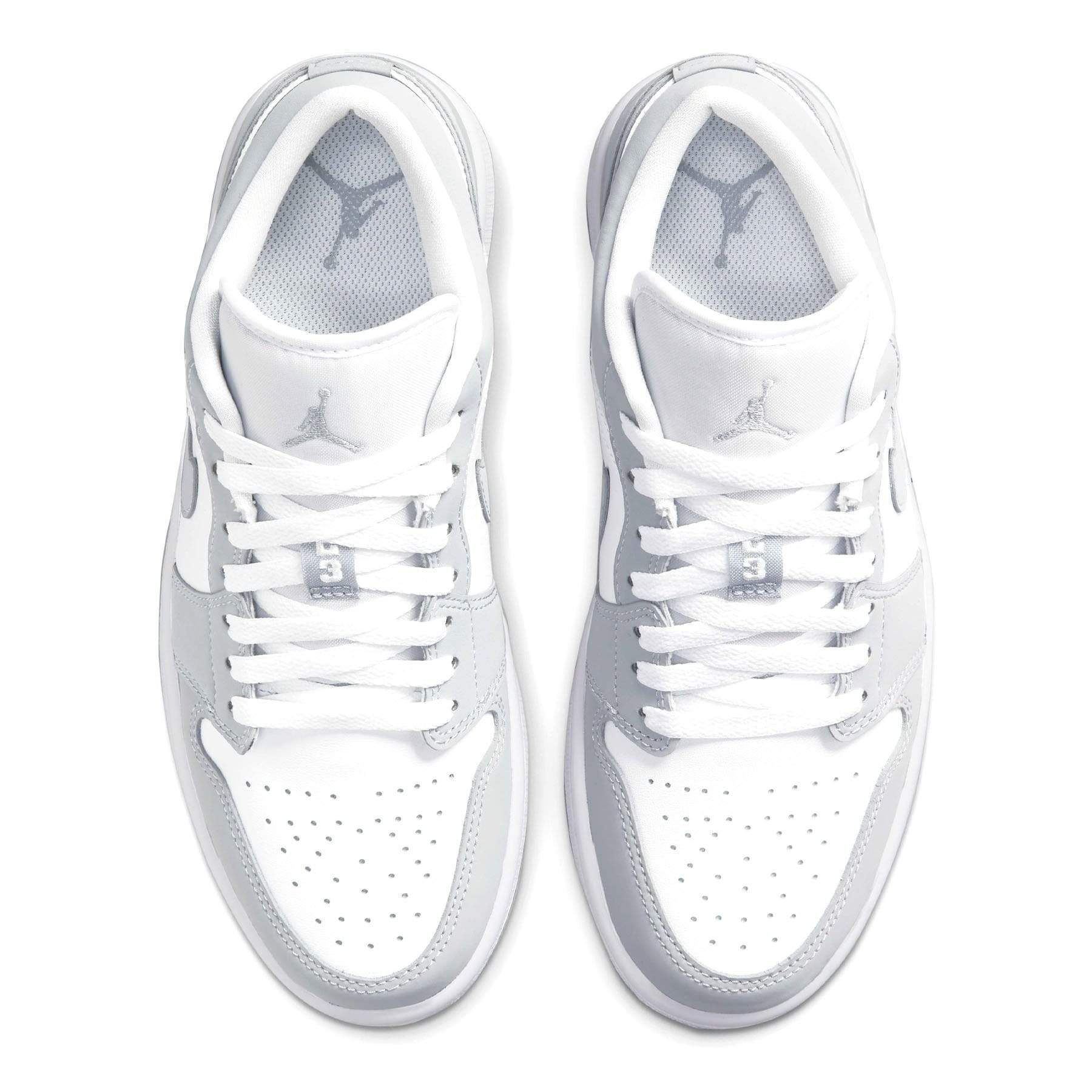 Air Jordan 1 Low Wmns 'White Wolf Grey' - Image 3