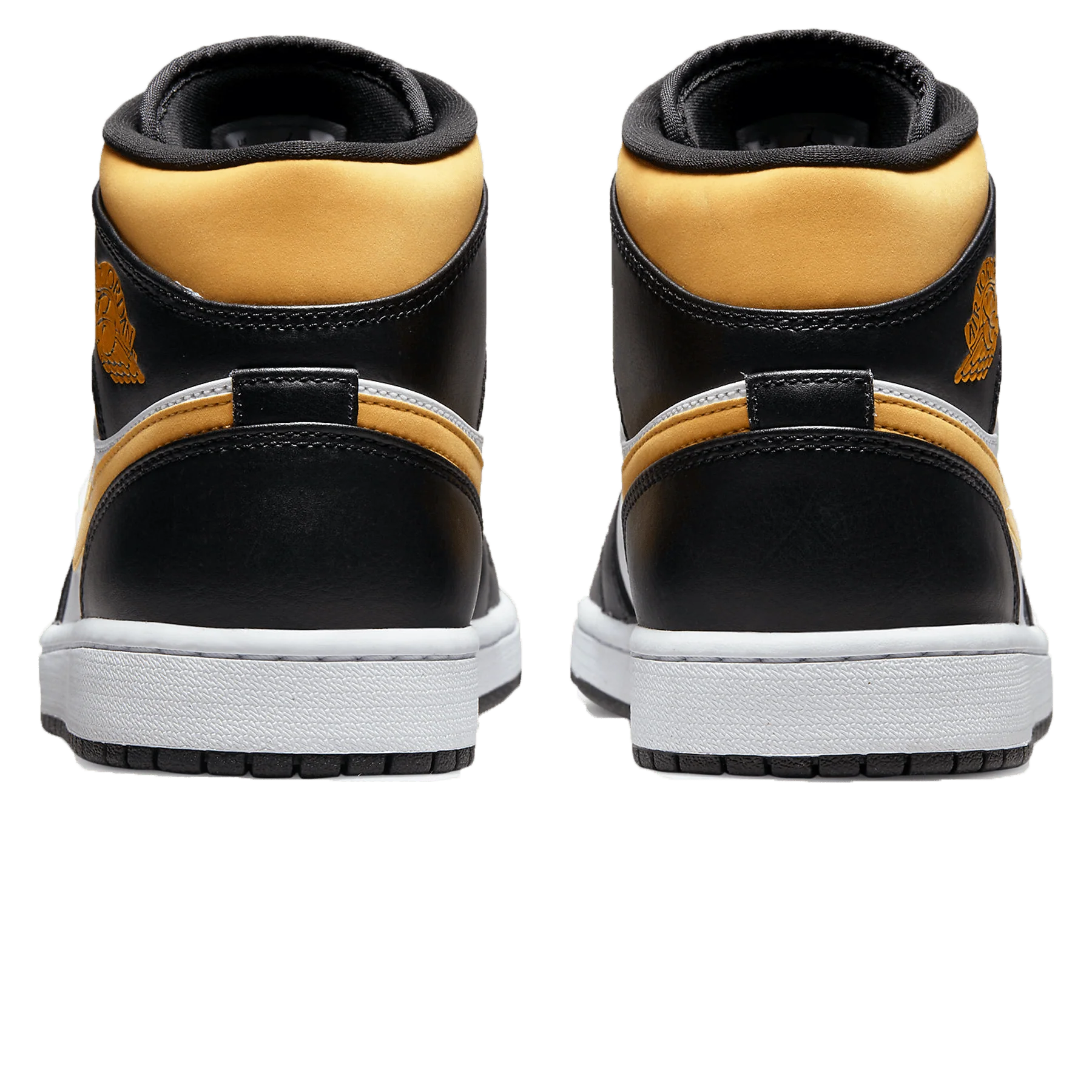 Air Jordan 1 Mid 'Black University Gold' - Image 3