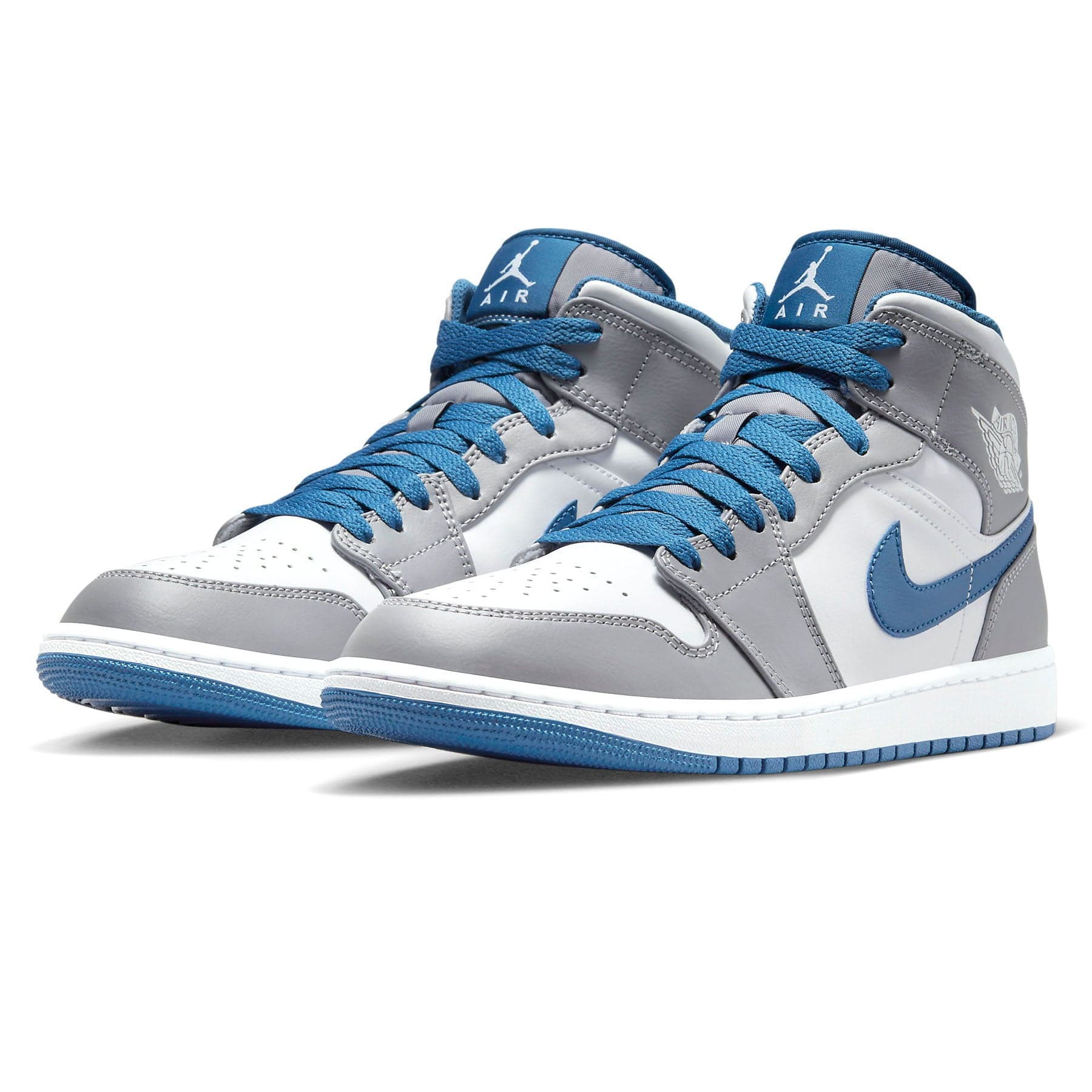 Air Jordan 1 Mid 'Cement True Blue' - Image 2