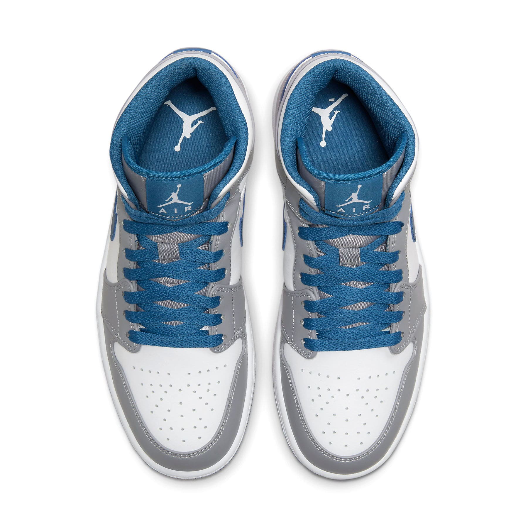 Air Jordan 1 Mid 'Cement True Blue' - Image 3