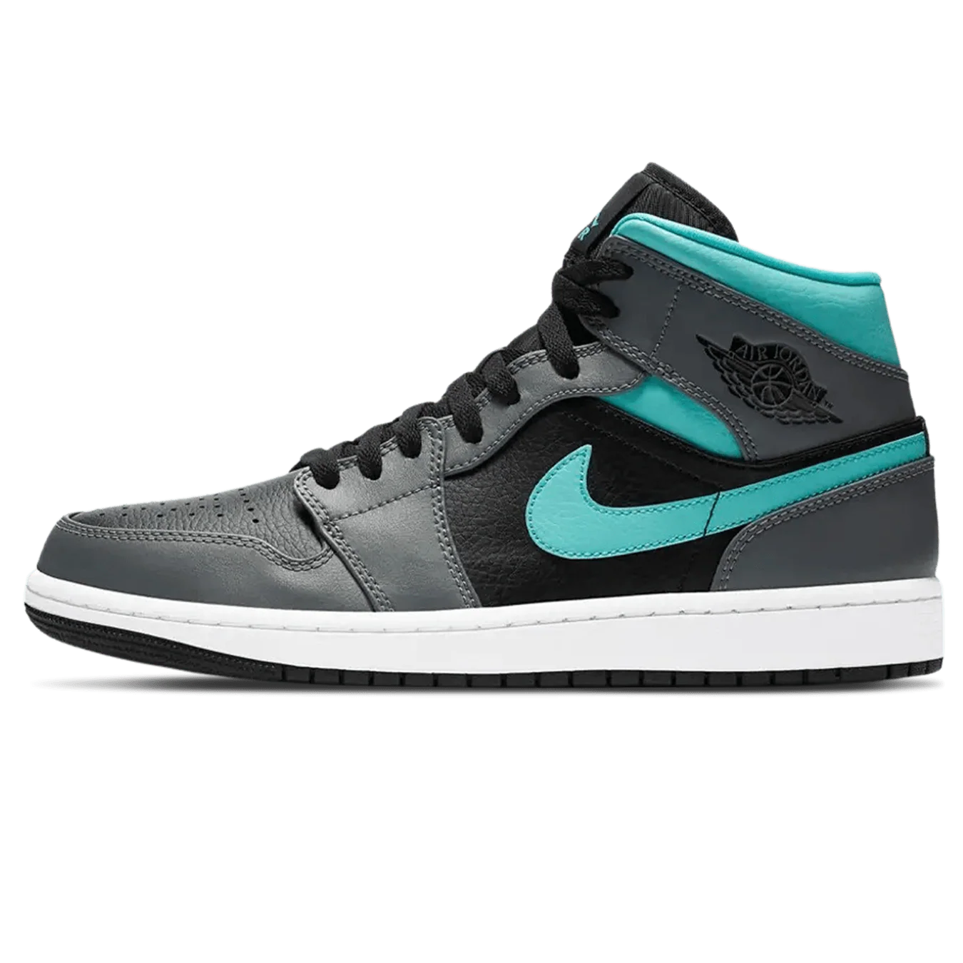 Air Jordan 1 Mid 'Grey Aqua'