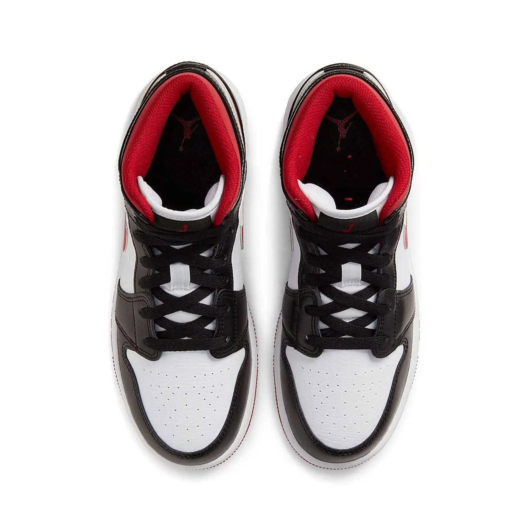 Air Jordan 1 Mid GS 'Black Gym Red' 2021 - Image 2