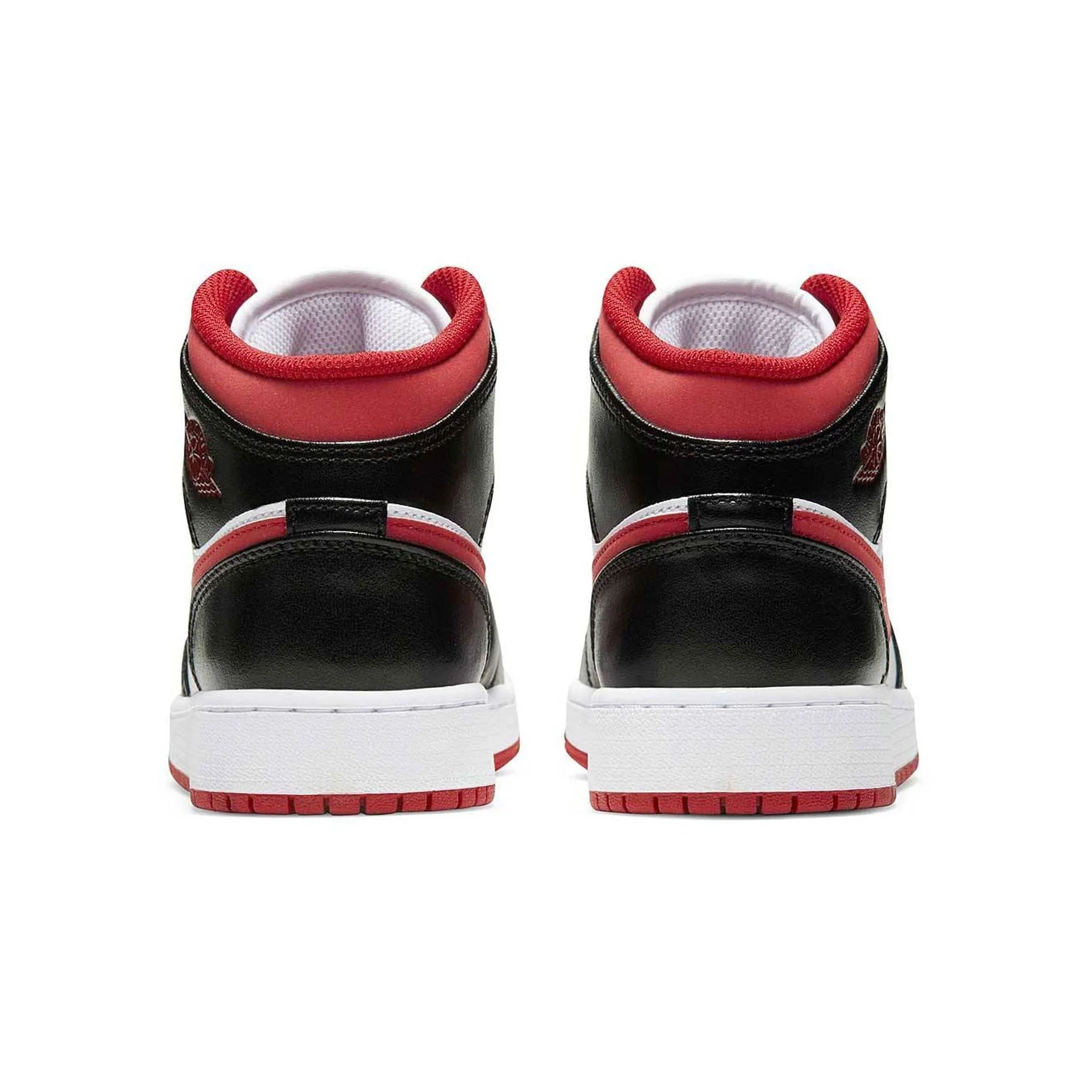Air Jordan 1 Mid GS 'Black Gym Red' 2021 - Image 4