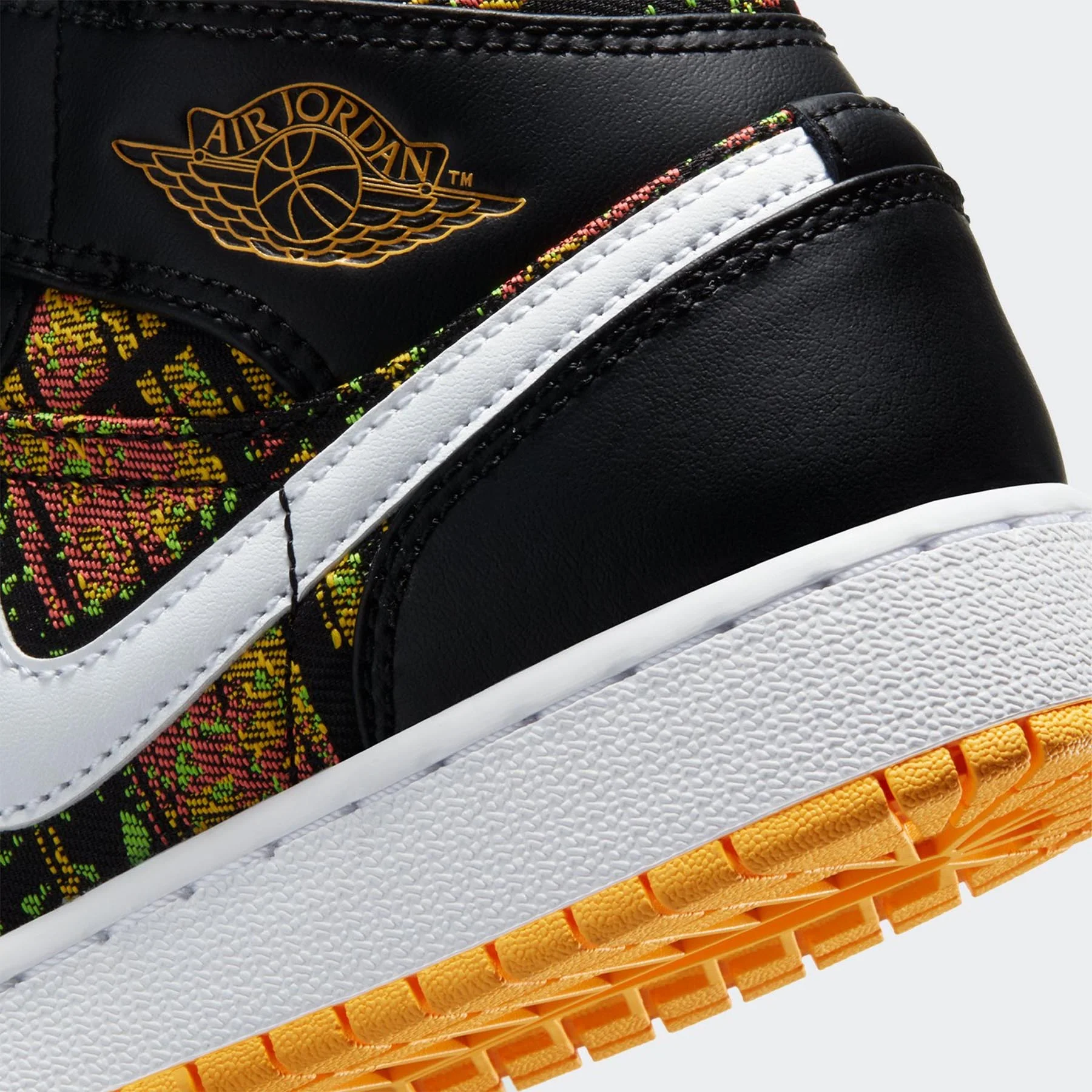 Air Jordan 1 Mid GS 'Black Laser Orange' - Image 7