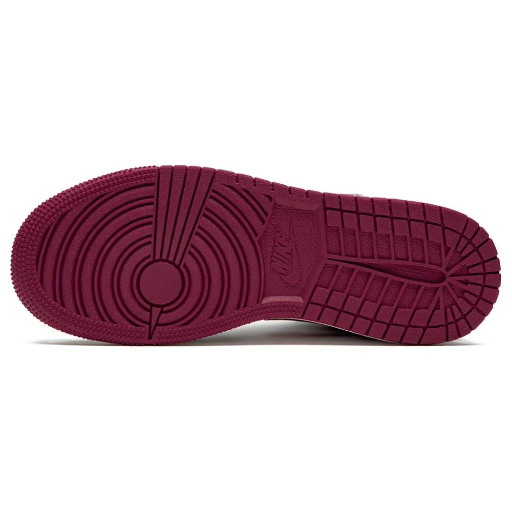 Air Jordan 1 Mid GS 'Black Noble Red' - Image 5