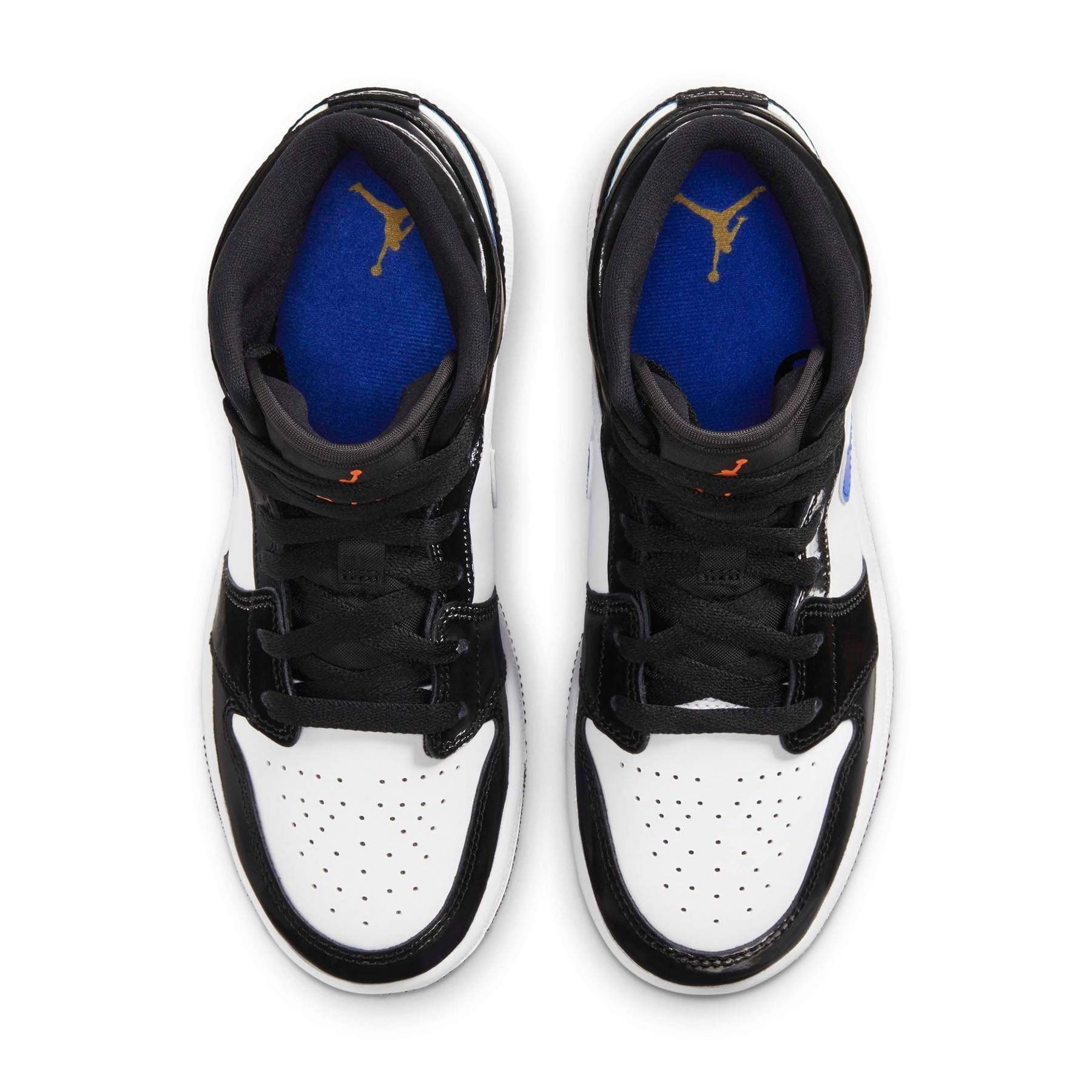 Air Jordan 1 Mid GS 'Black Racer Blue' - Image 3