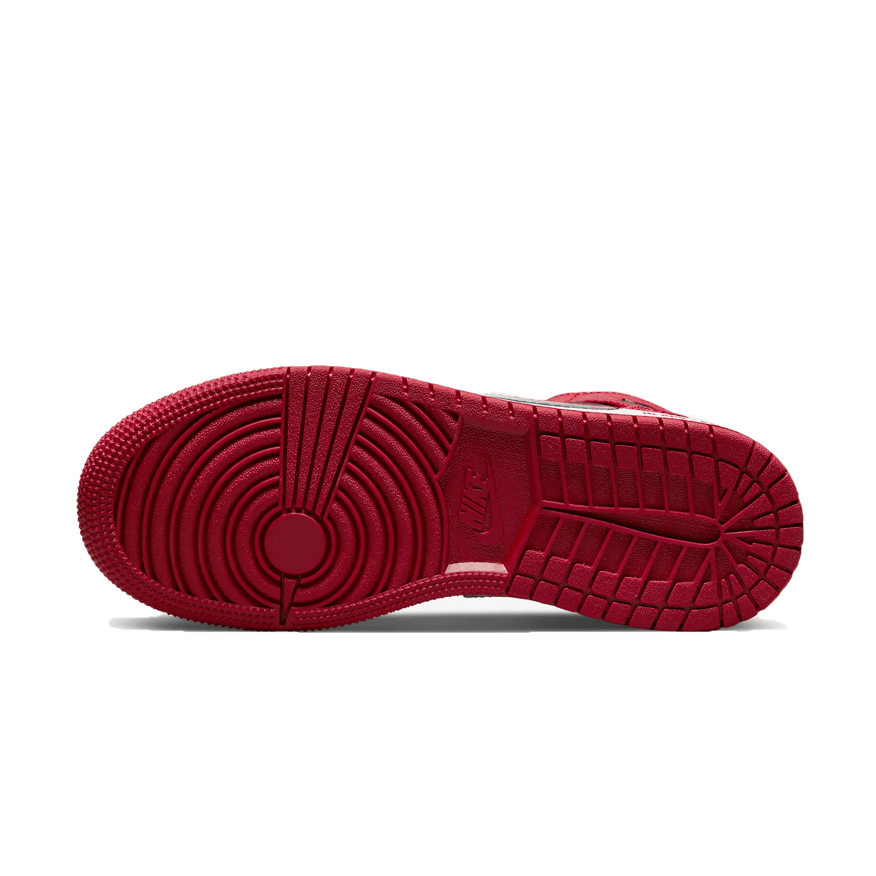 Air Jordan 1 Mid SS GS 'Black + Red = Bred' - Image 4