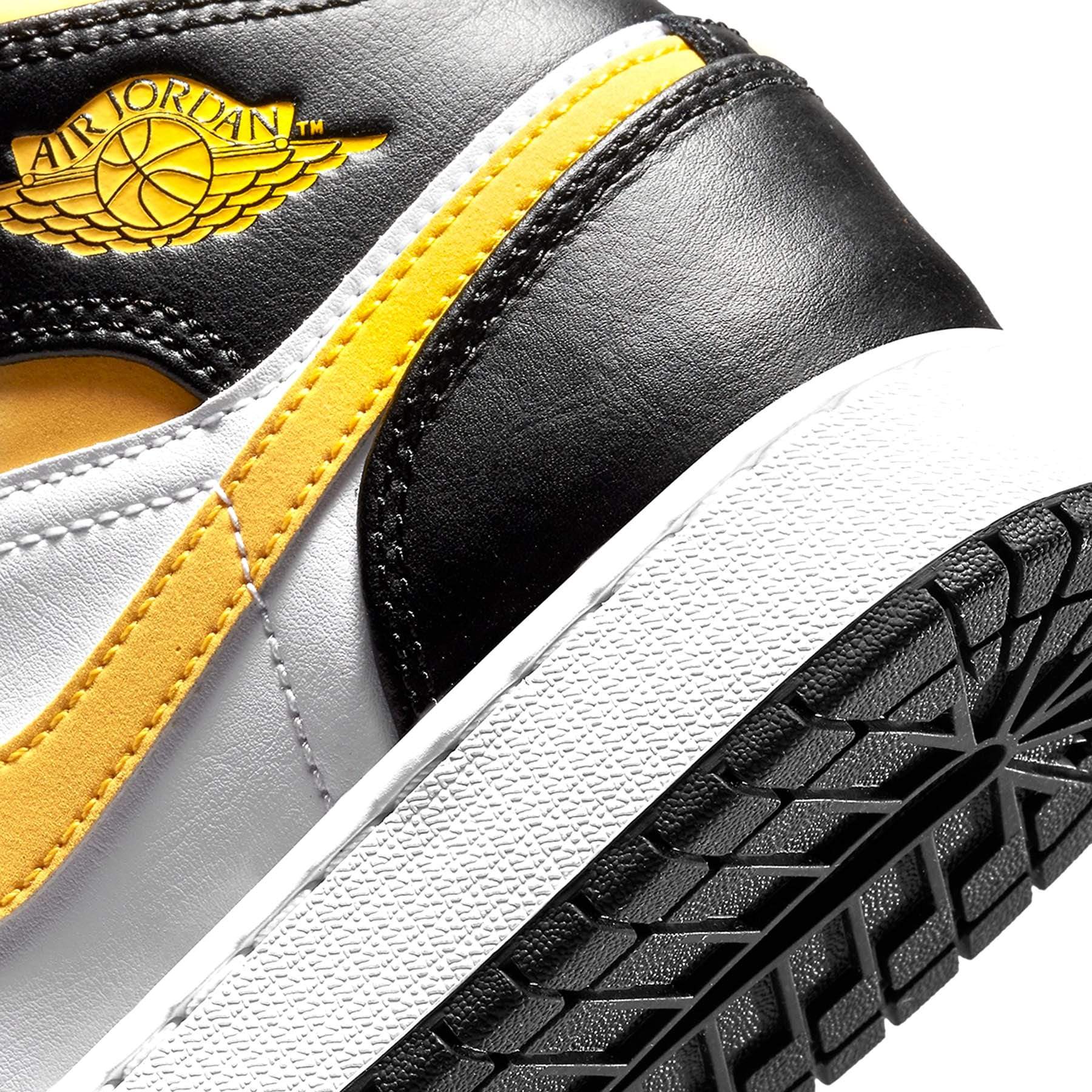 Air Jordan 1 Mid GS 'White Pollen Black' - Image 7