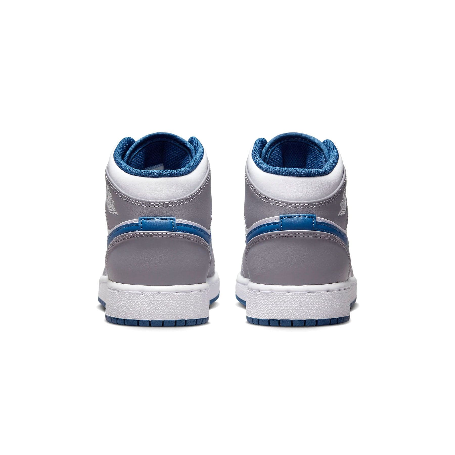 Air Jordan 1 Mid GS 'Cement True Blue' - Image 4