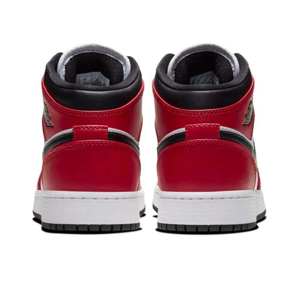 Air Jordan 1 Mid GS 'Chicago Black Toe' - Image 3
